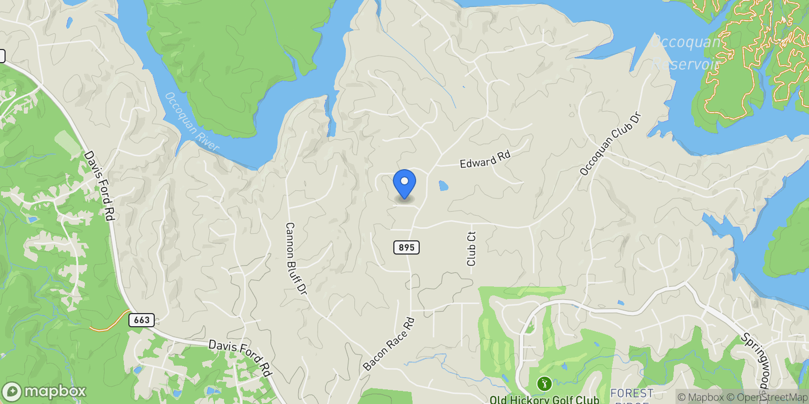 Map showing 4904 Charmed Court, Woodbridge, VA 22192, Woodbridge, Virginia, United States.