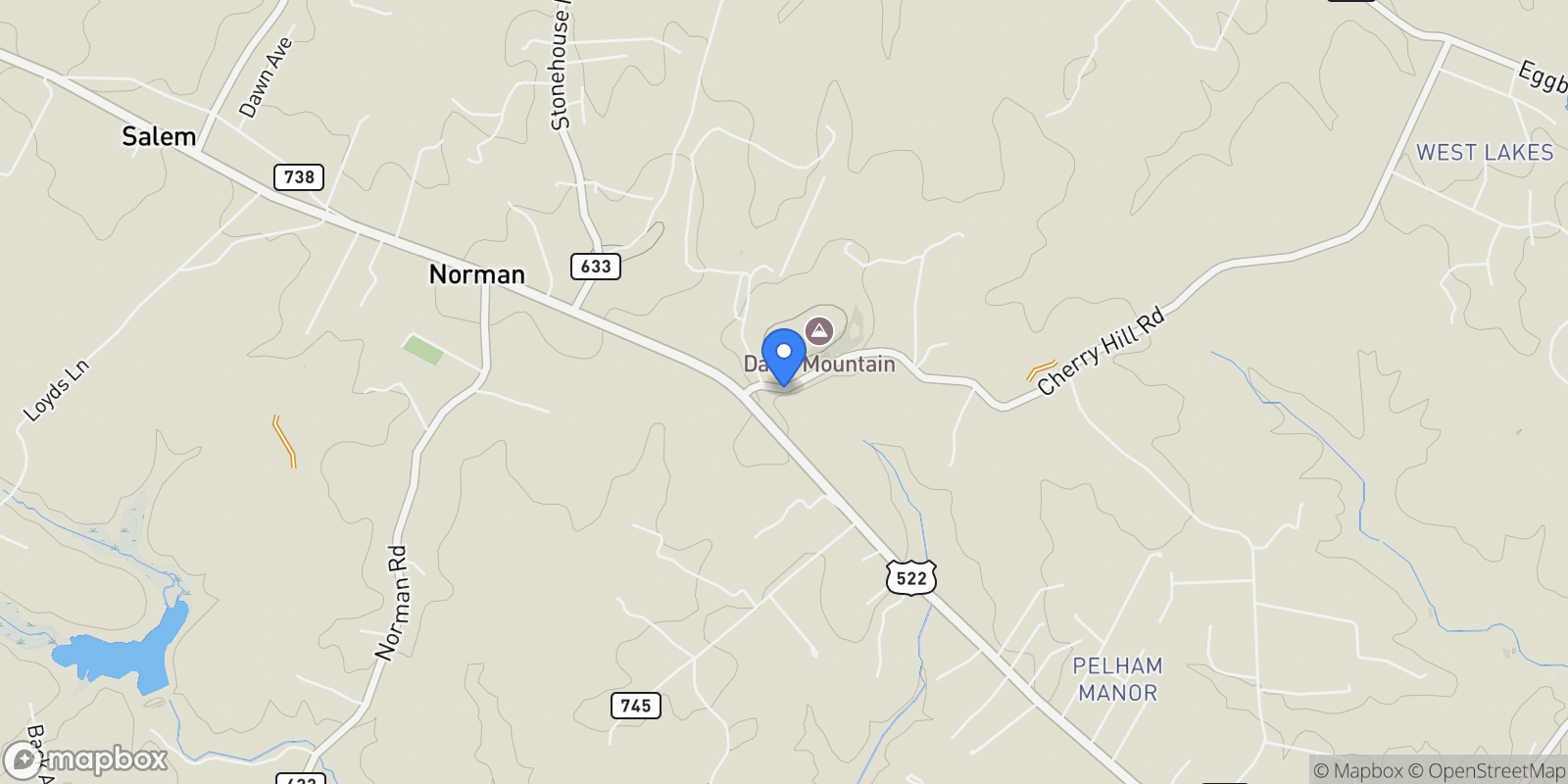 Map showing 10446 Cherry Hill Rd., Culpeper, VA 22701, Culpeper, Virginia, United States.