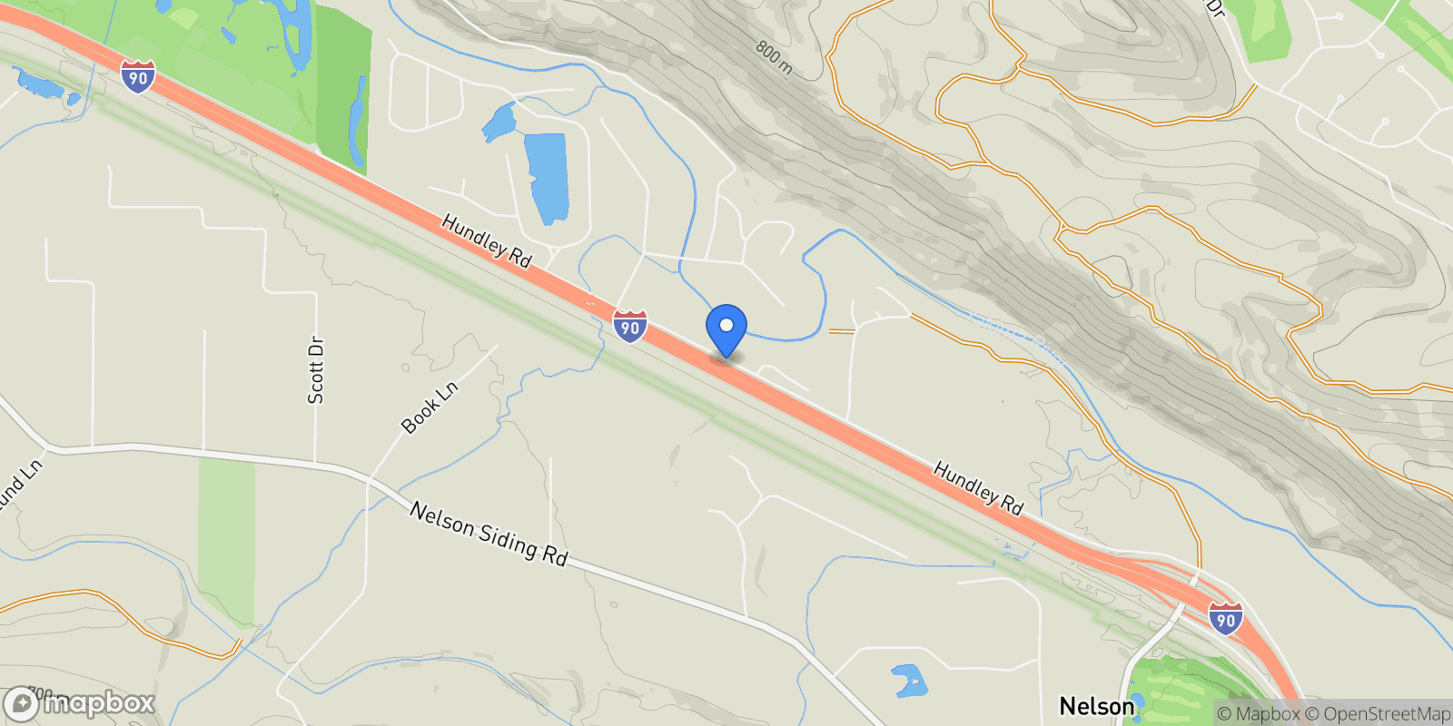 Map showing 1811 Hundley Road, Cle Elum, WA 98922, Cle Elum, Washington, United States.