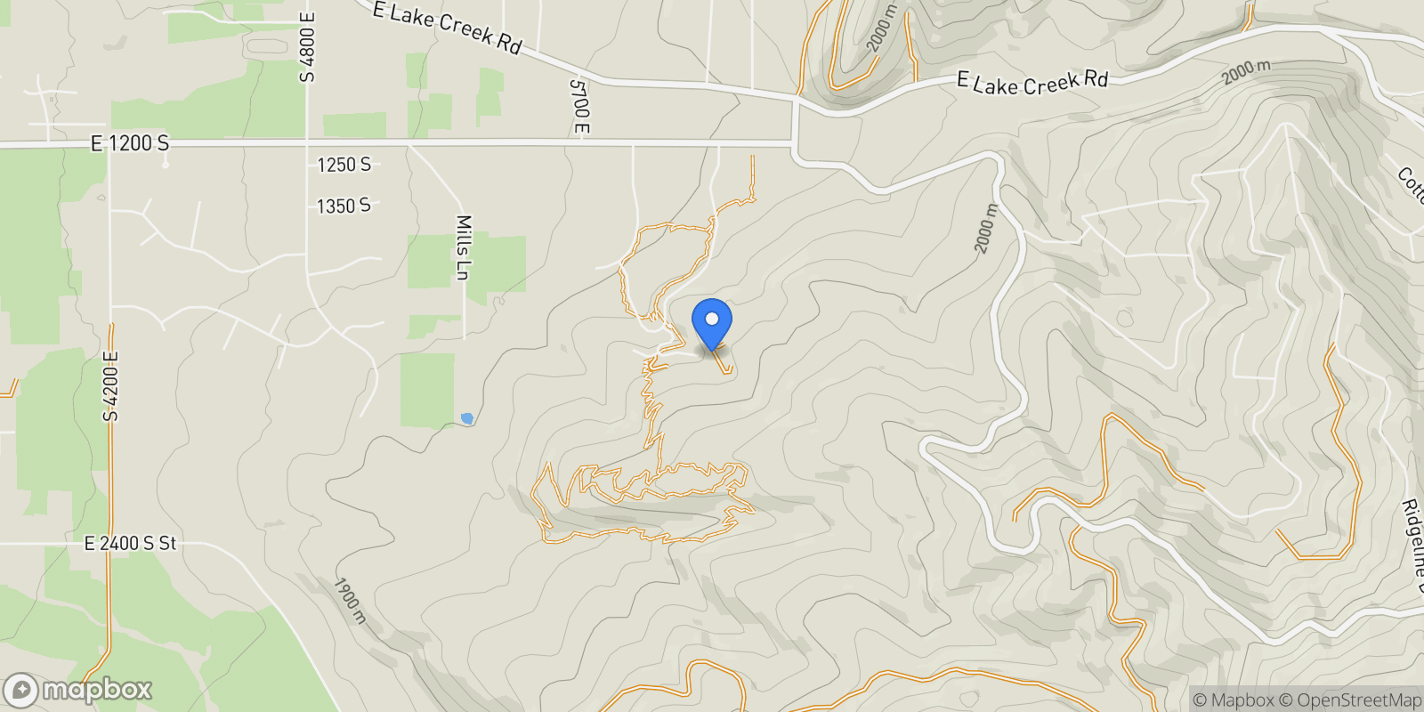 Map showing 1878 S Remuda Run Ct, Heber City, UT 84032, Heber City, Utah, United States.
