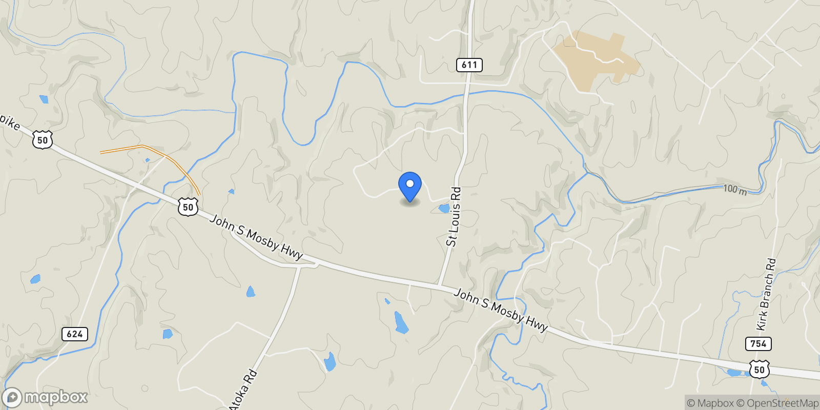 Map showing 34642 ATOKA CHASE LN, Middleburg, Virginia, United States.