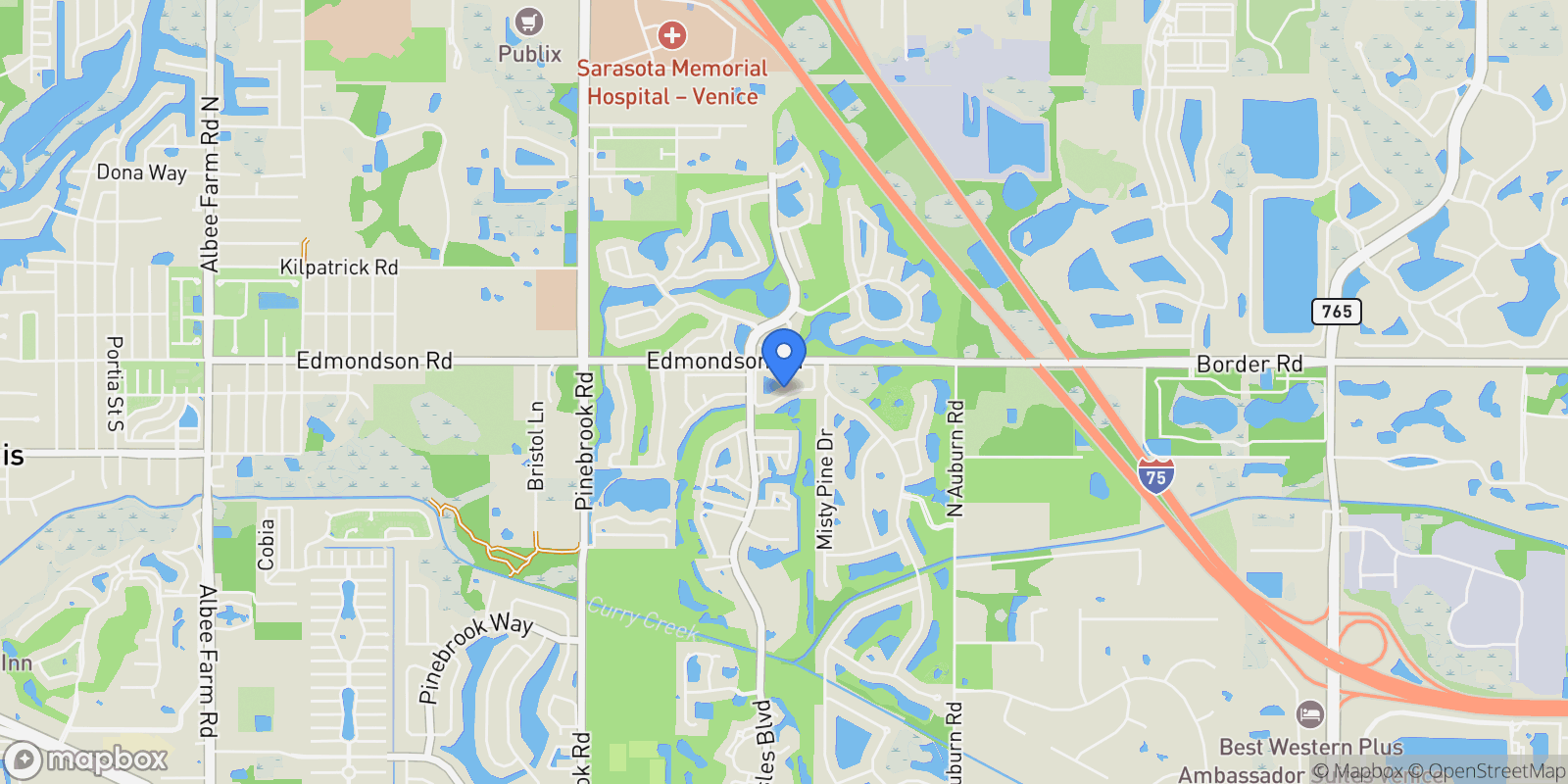 Map showing 1008 Triano Circle , 1008, Venice, FL 34292, Venice, Florida, United States.