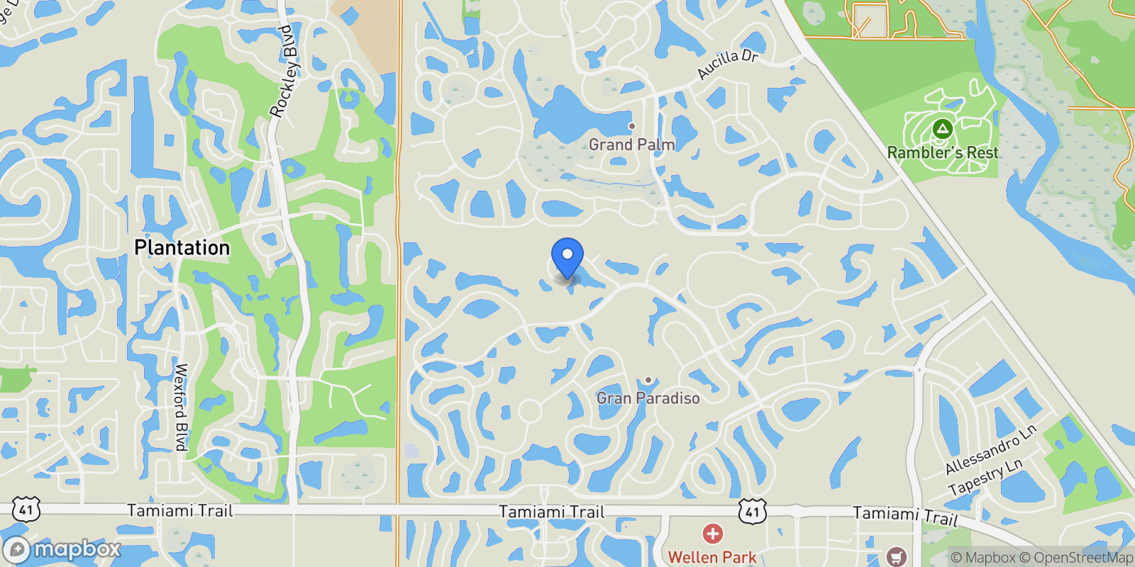 Map showing 13460 CAMPANILE COURT, VENICE, FL 34293, Venice, Florida, United States.