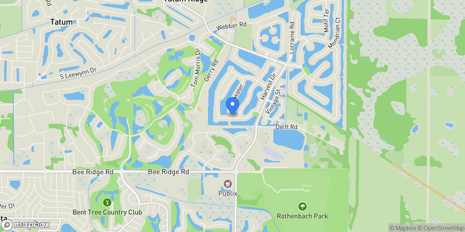 Map showing 8323 BARTON FARMS BOULEVARD, SARASOTA, FL 34240, Sarasota, Florida, United States.