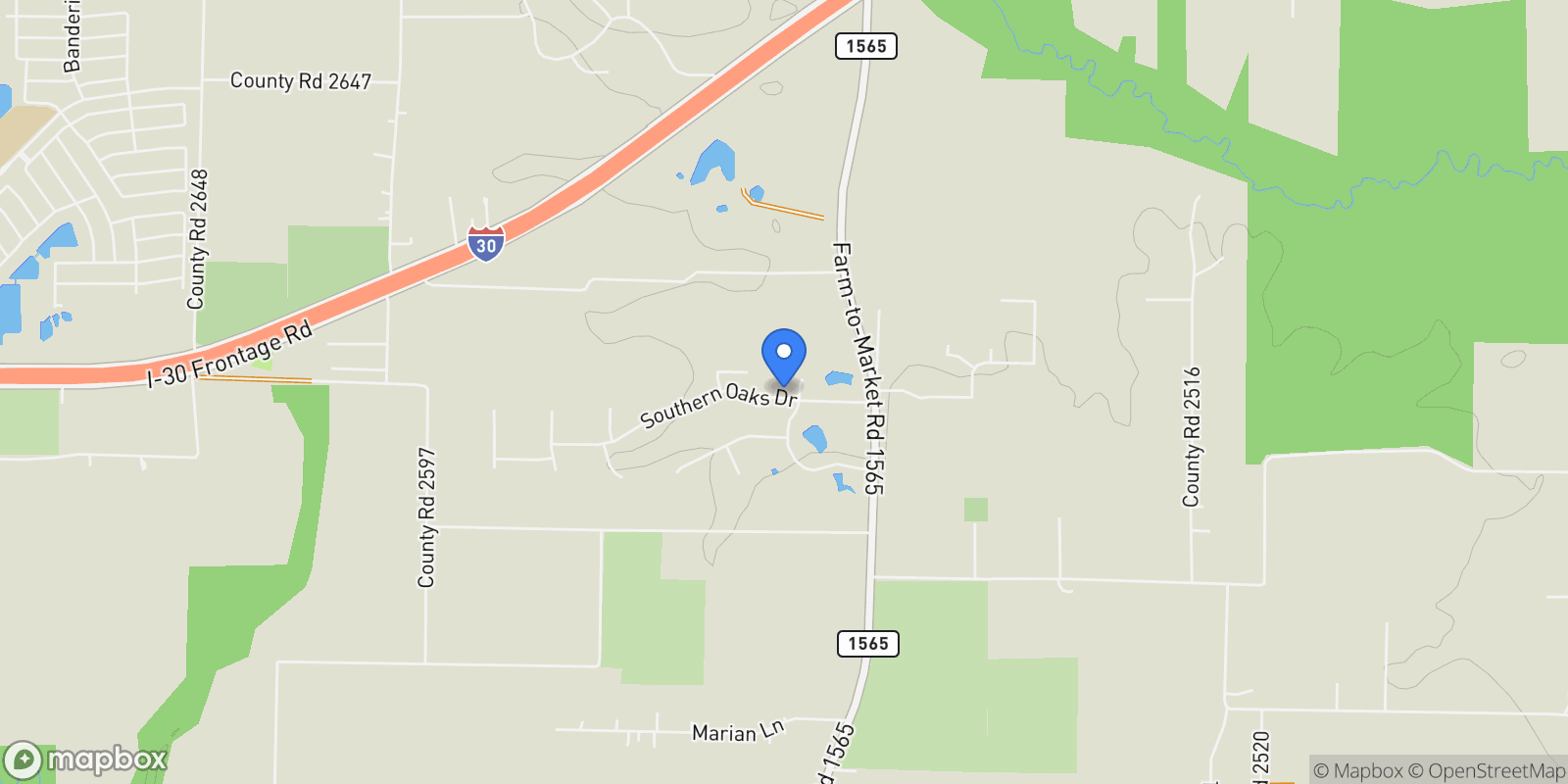 Map showing 4111 Vista Oak Drive, Royse City, TX 75189, Royse City, TX, United States.