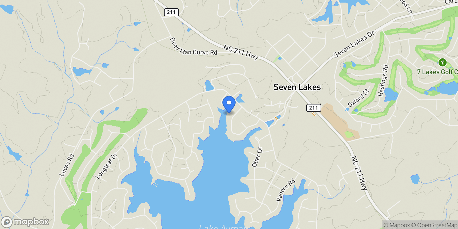 Map showing 149 Owens Circle, West End, NC 27376, Jackson Springs, North Carolina, United States.