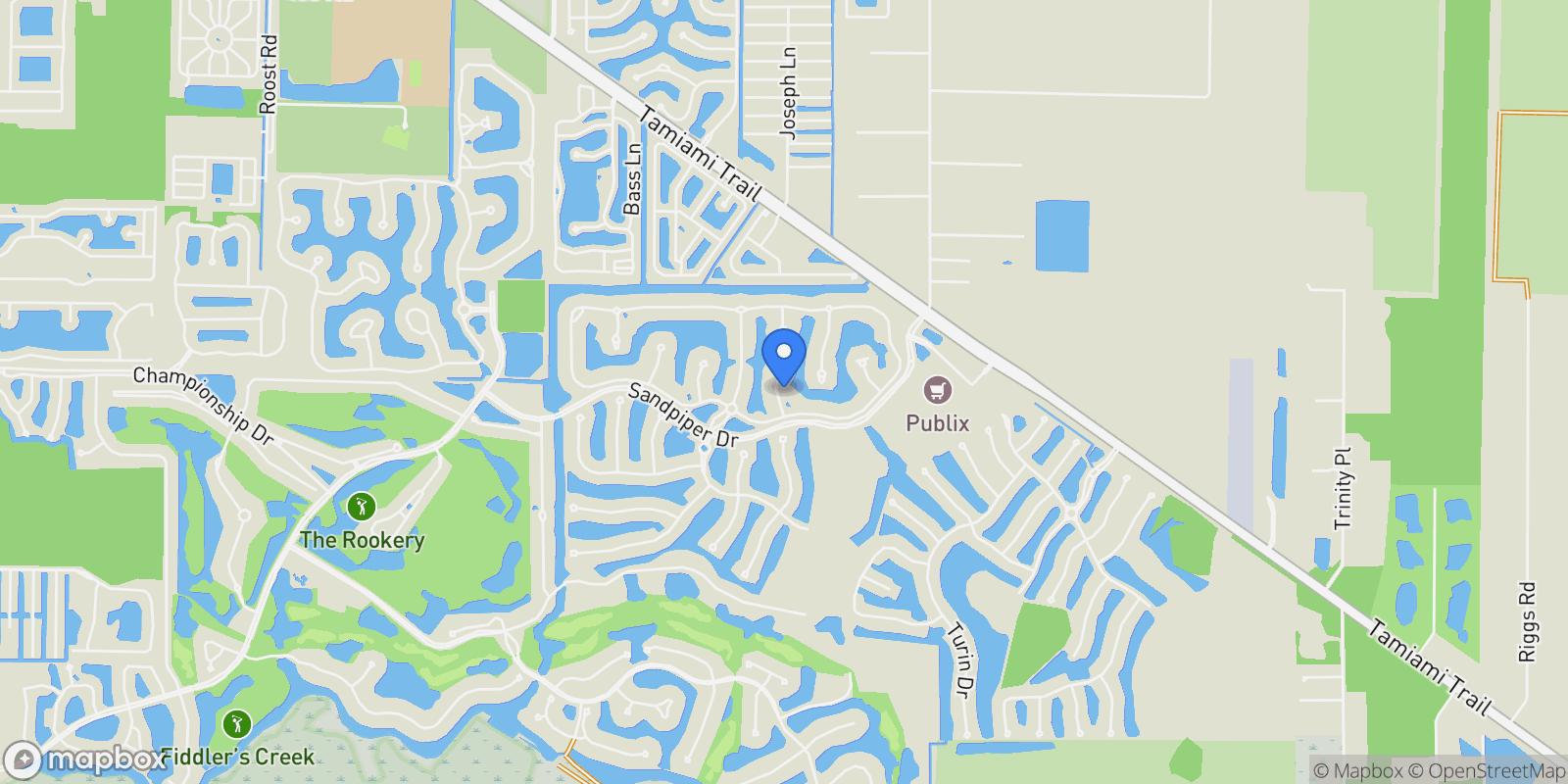 Map showing 2718 Callista Court , 203, Naples, FL 34114, Naples, Florida, United States.