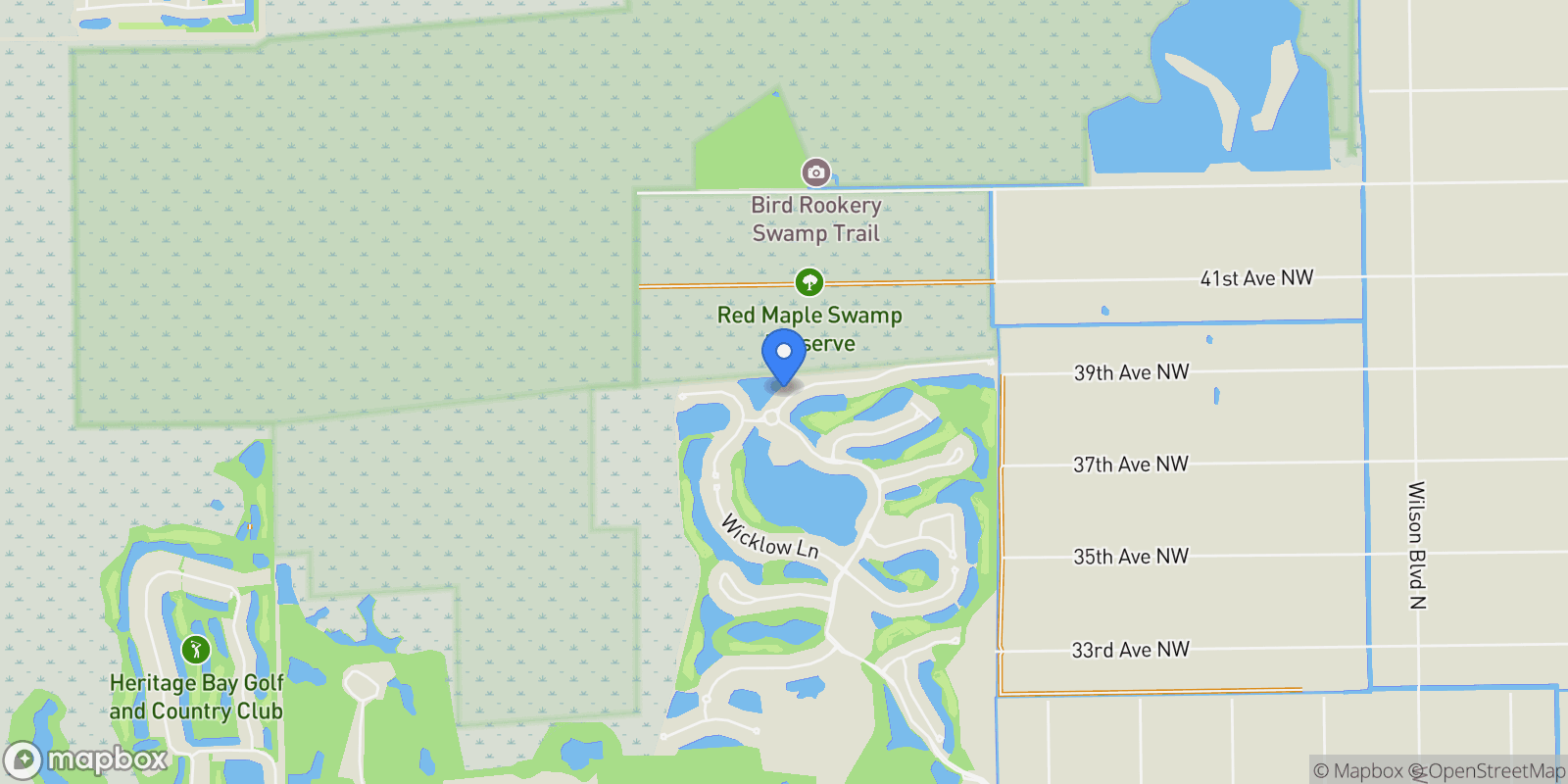 Map showing 12643 Kinross Ln Court, Naples, FL 34120, Naples, Florida, United States.