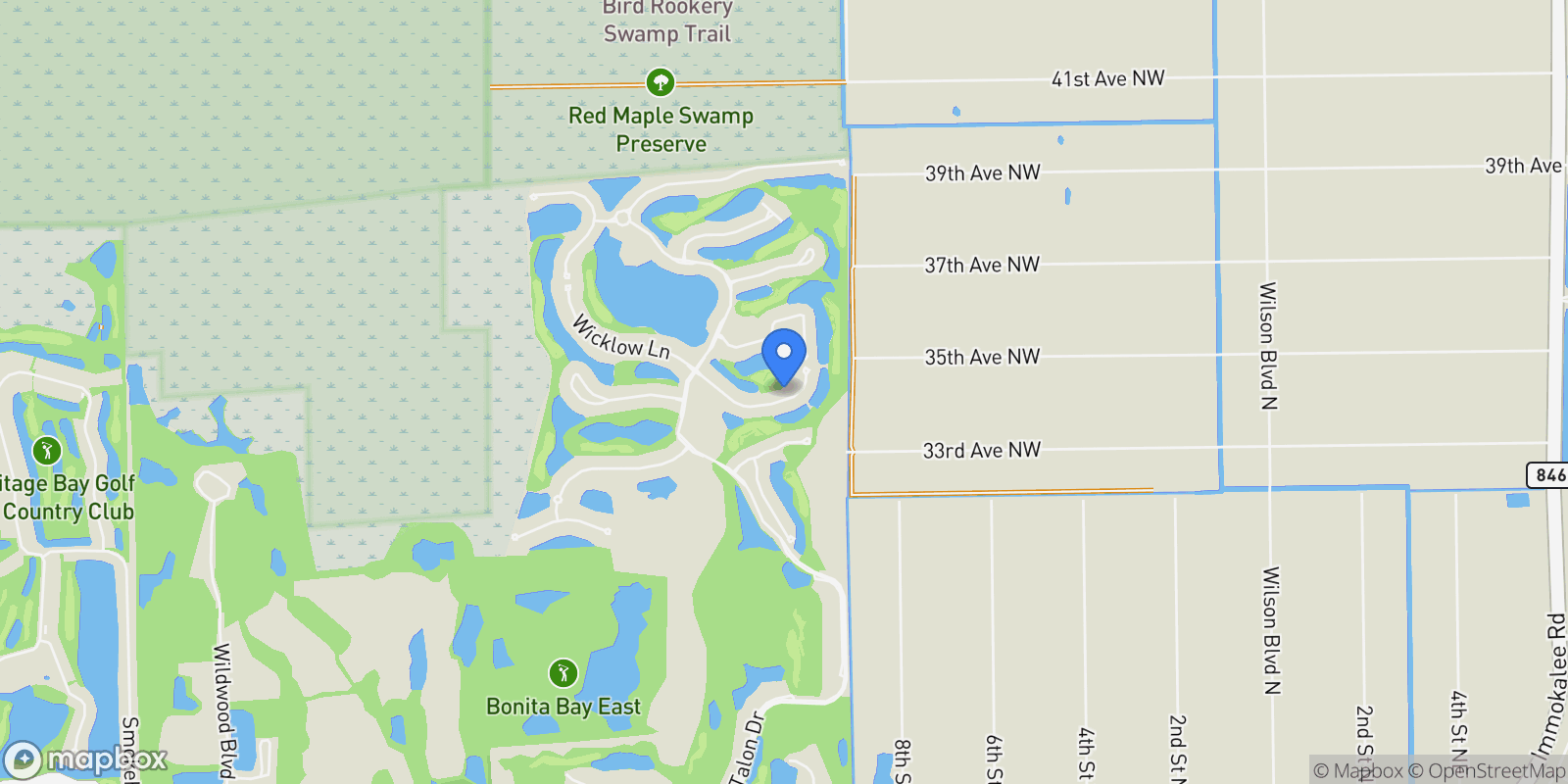 Map showing 12010 Covent Garden Court , 104, Naples, FL 34120, Naples, Florida, United States.