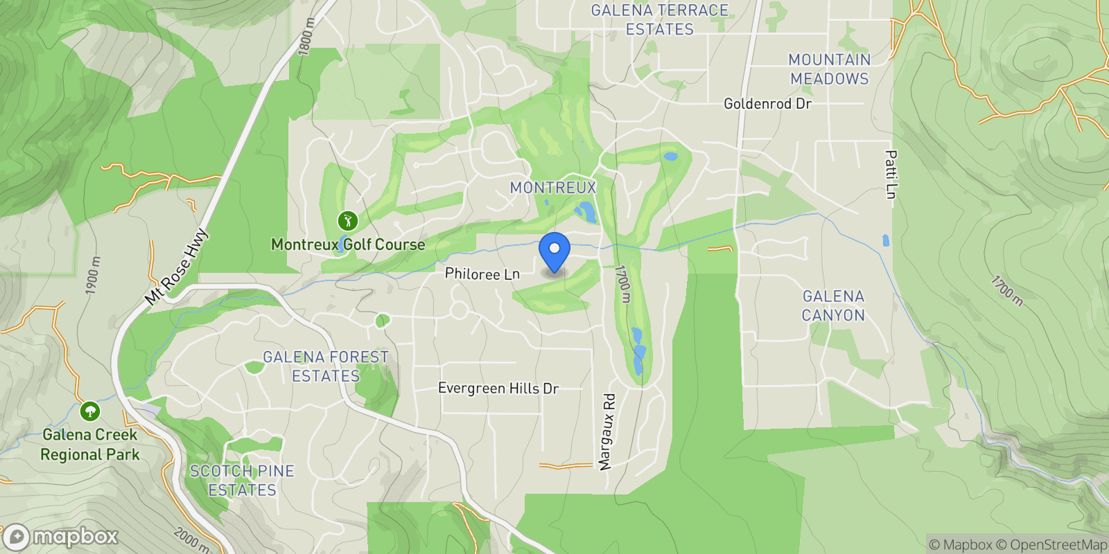 Map showing 5320 Nestle Court, Reno, NV 89511, Reno, Nevada, United States.