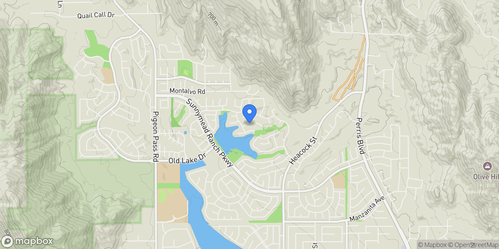 Map showing 23759 Heliotrope Way, Moreno Valley, CA 92557, Moreno Valley, California, United States.