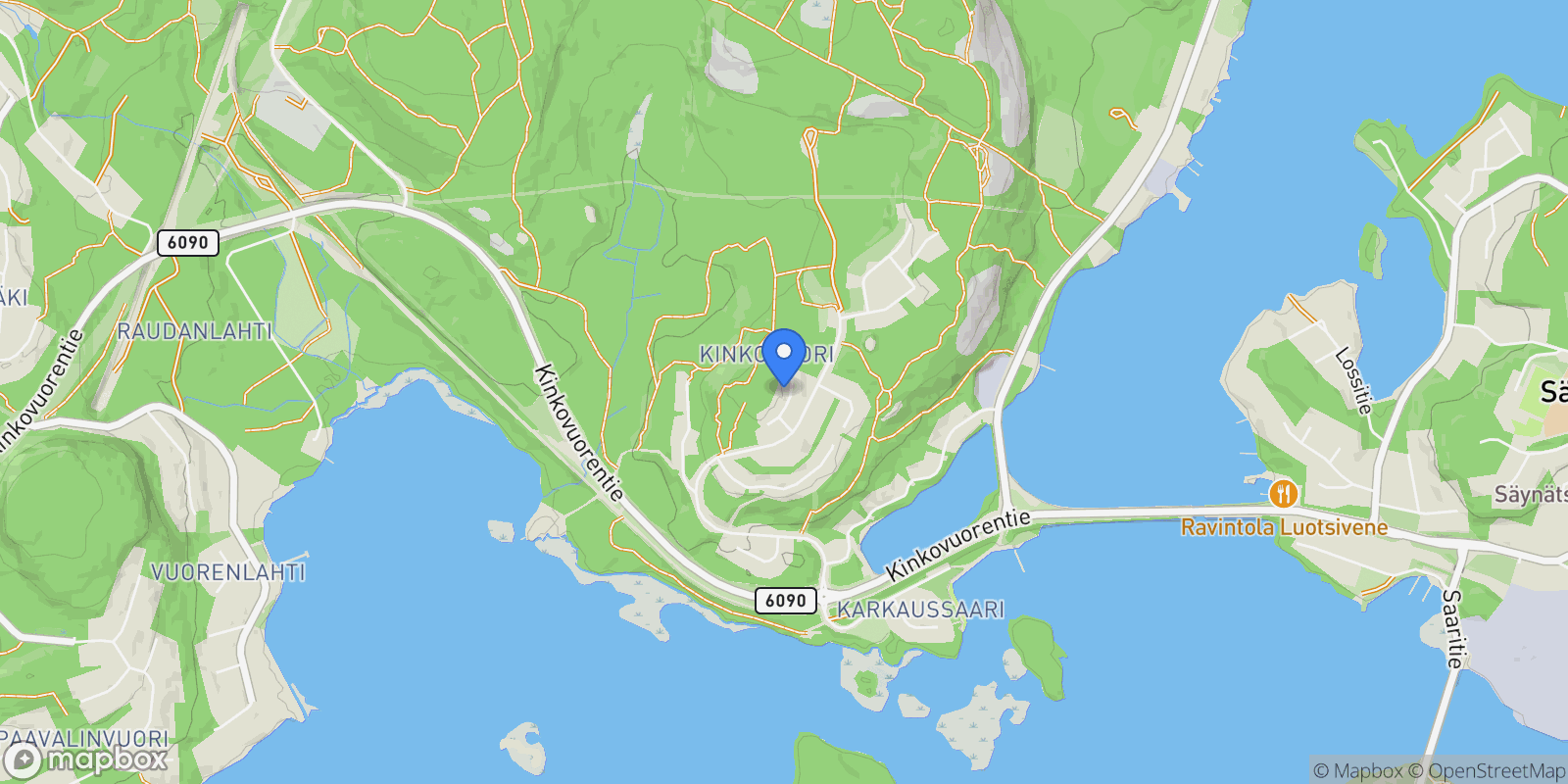 Map showing Keskikaari 5, Jyväskylä, Finland.