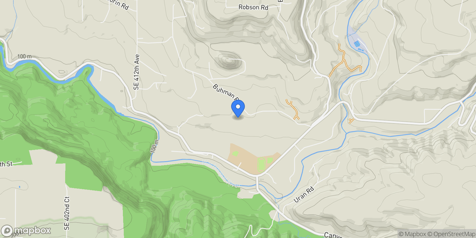 Map showing 00 Thompson DR #Lot #3, Washougal, WA 98671, Washougal, Washington, United States.