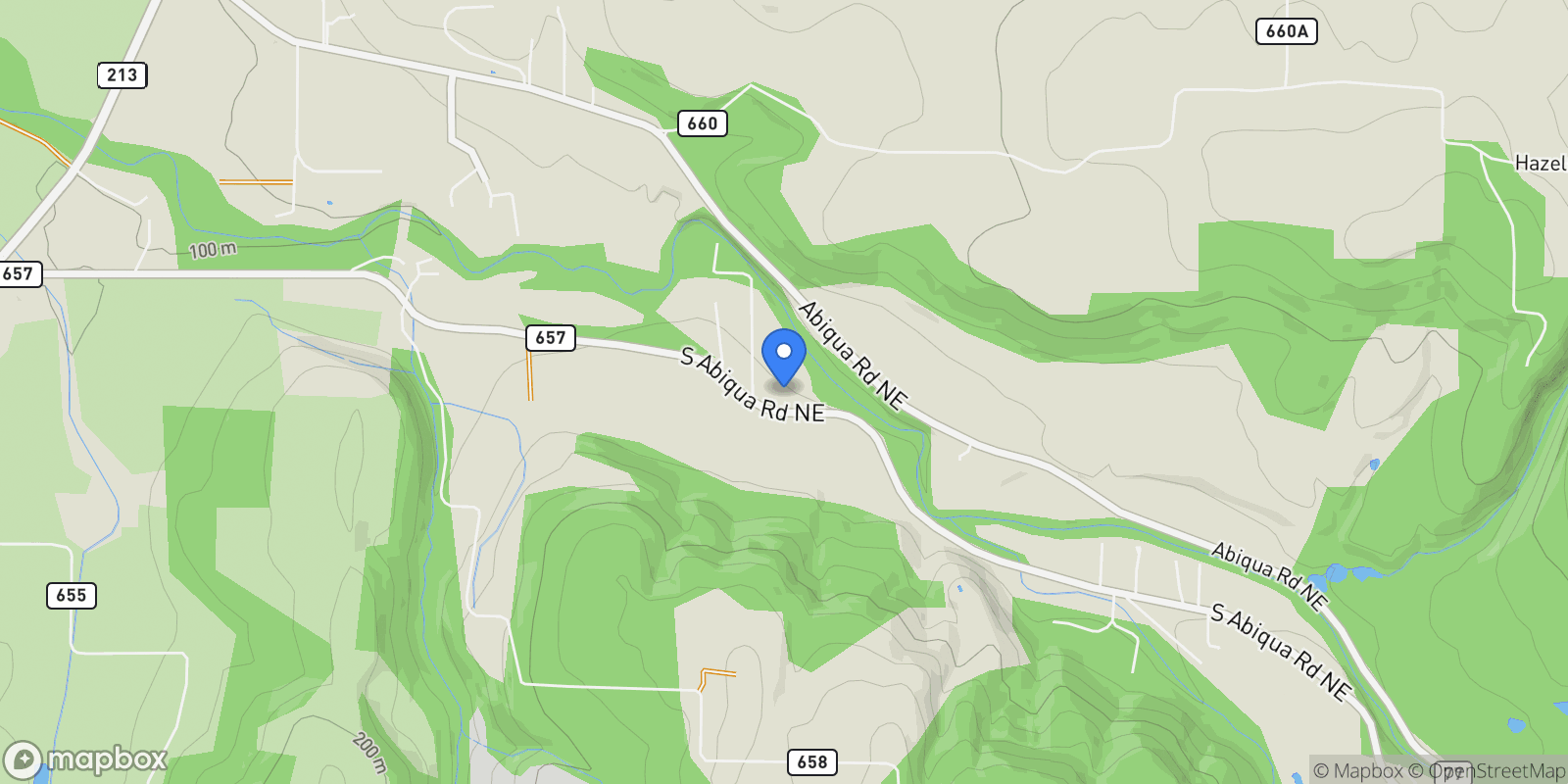 Map showing 6627 NE MARY LN, Silverton, OR 97381, Silverton, Oregon, United States.