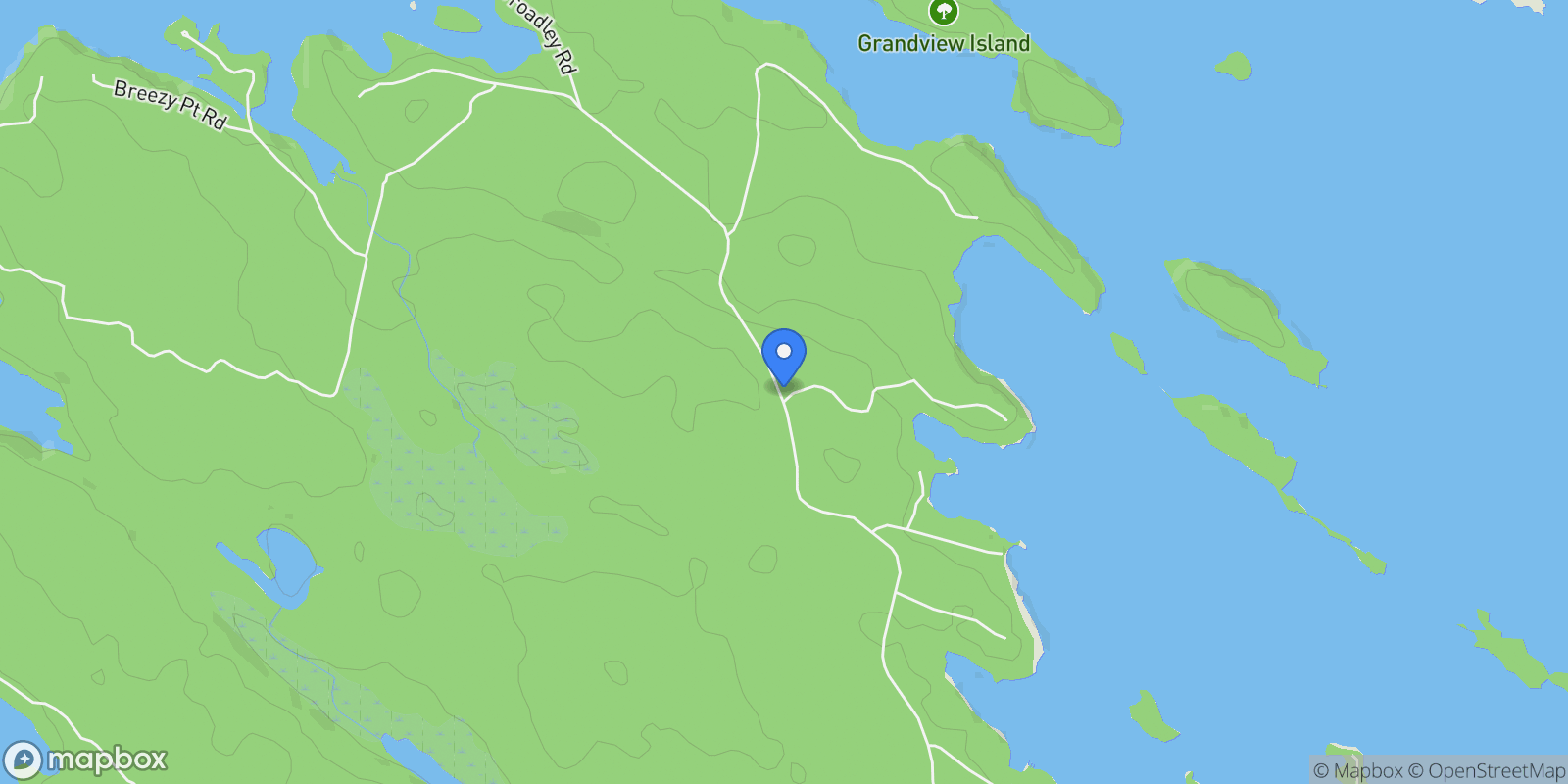 Map showing 1254 Barlochan Road, Muskoka Lakes (Wood (Muskoka Lakes)), ON, P1P1R2, CANADA, Gravenhurst, Ontario, Canada.