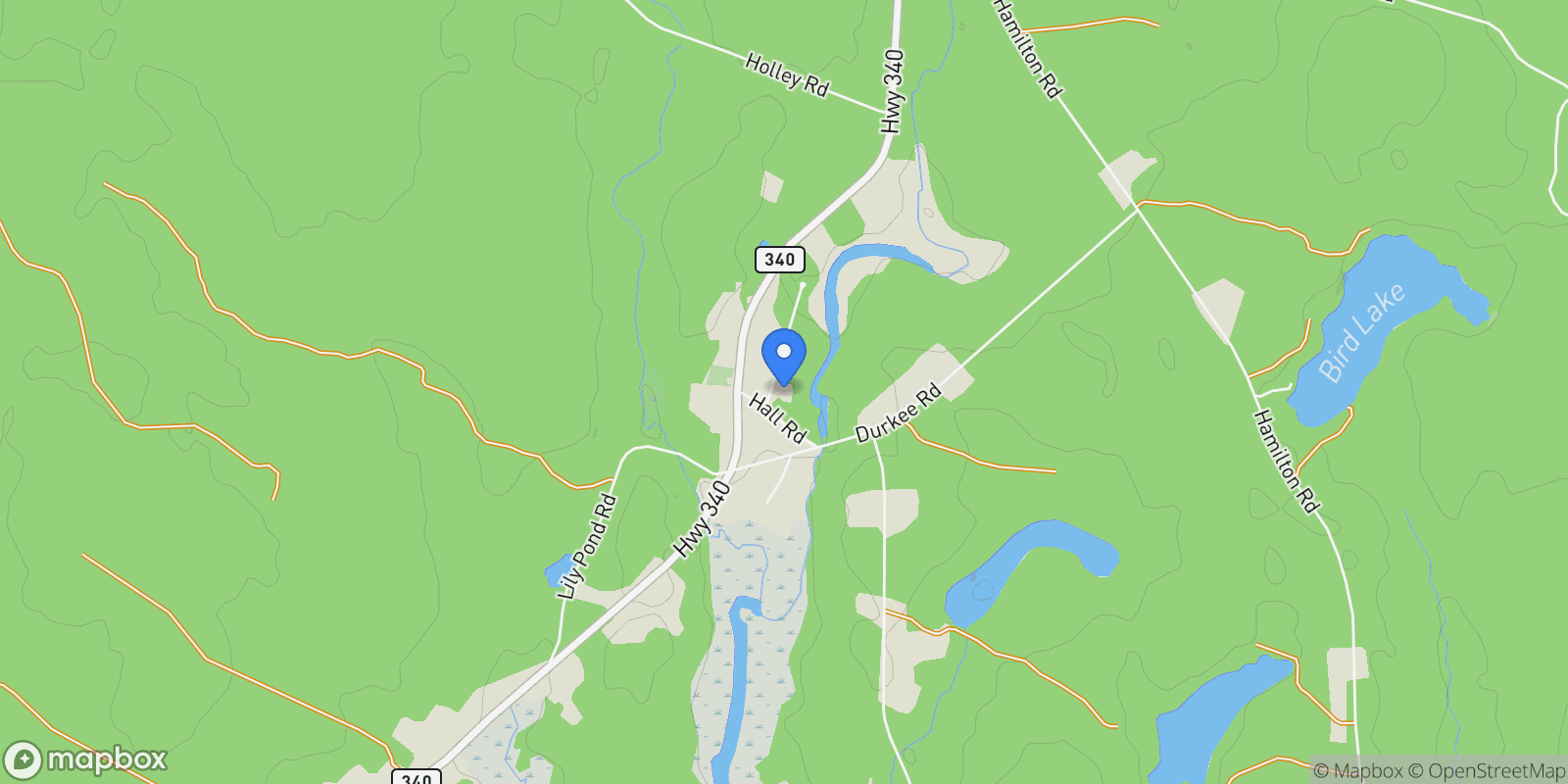 Map showing 12 Homecrest Terrace, Yarmouth, Nova Scotia, Canada.