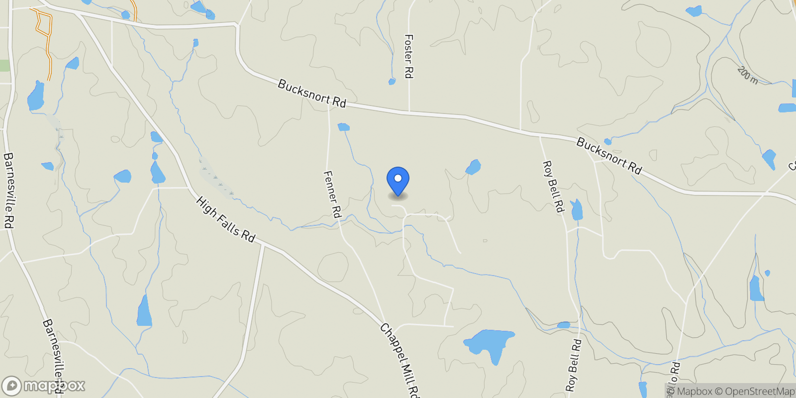 Map showing 106 Big Buck Court, Jackson, GA 30233, Jackson, Georgia, United States.