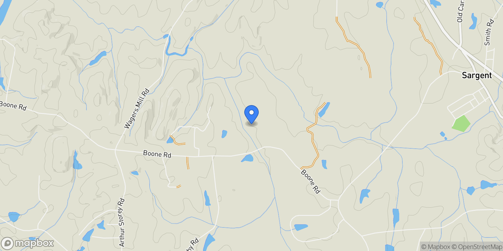 Map showing 493 Boone Road, Newnan, GA 30263, Newnan, Georgia, United States.