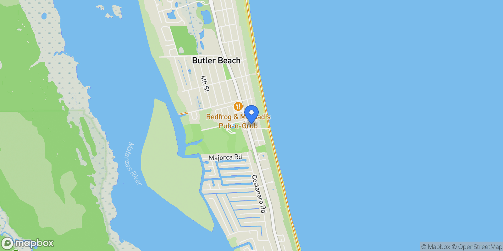 Map showing 5650 A1a S Unit# C218, St Augustine, FL 32080, St. Augustine, Florida, United States.