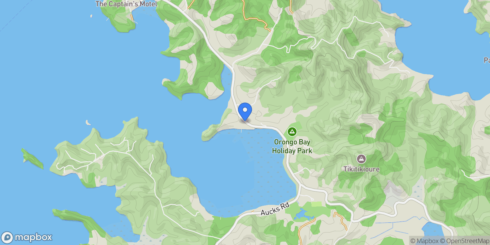 Map showing 6021 Russell Whakapara Road, Russell, NTL 0272, Russell, Northland, New Zealand.