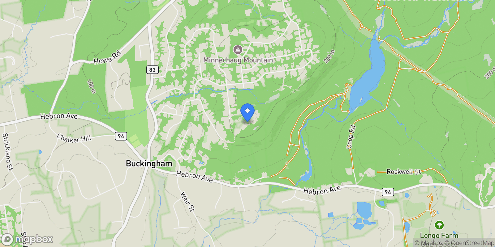 Map showing 509 Cedar Ridge Drive, Glastonbury, CT 06033, Glastonbury, Connecticut, United States.