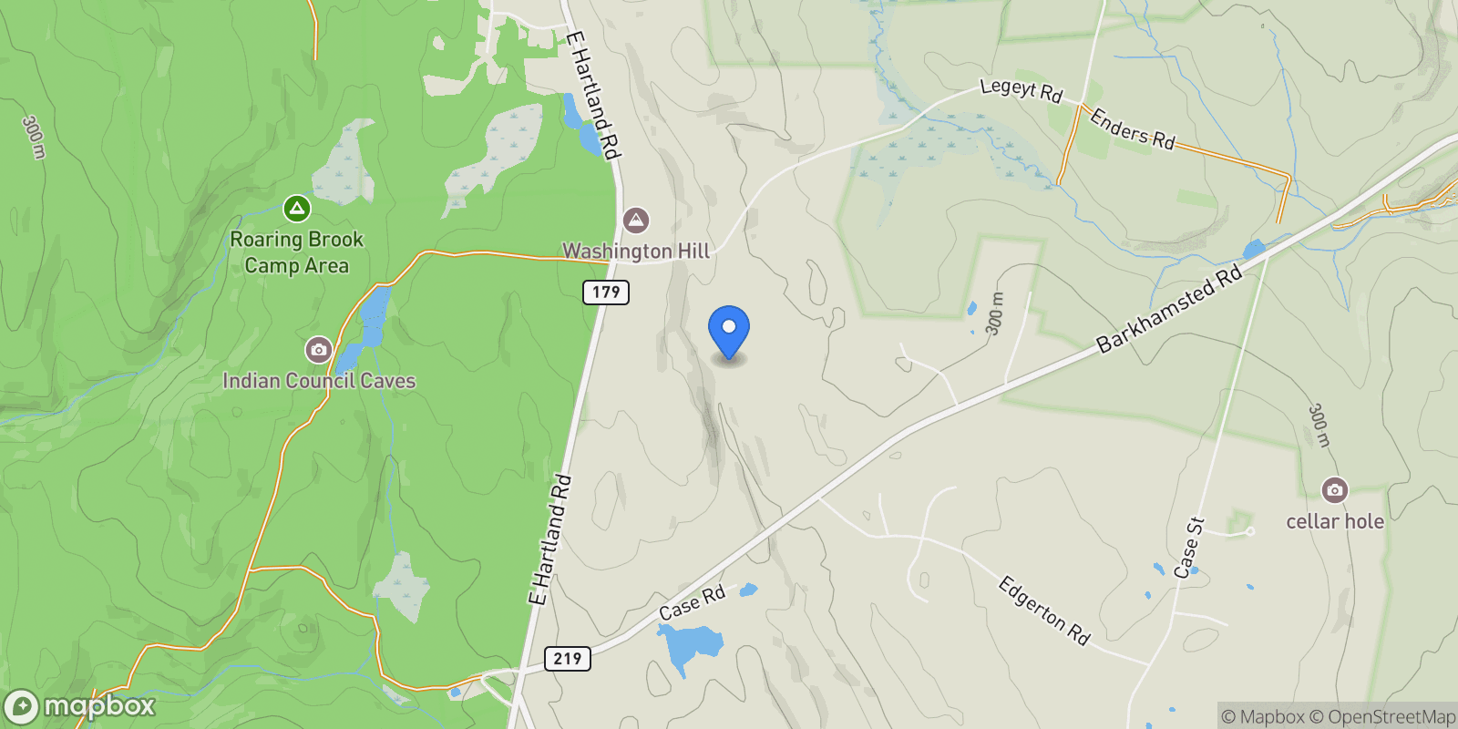 Map showing 21 Legeyt Road, BARKHAMSTED, CT 06063, Barkhamsted, Connecticut, United States.