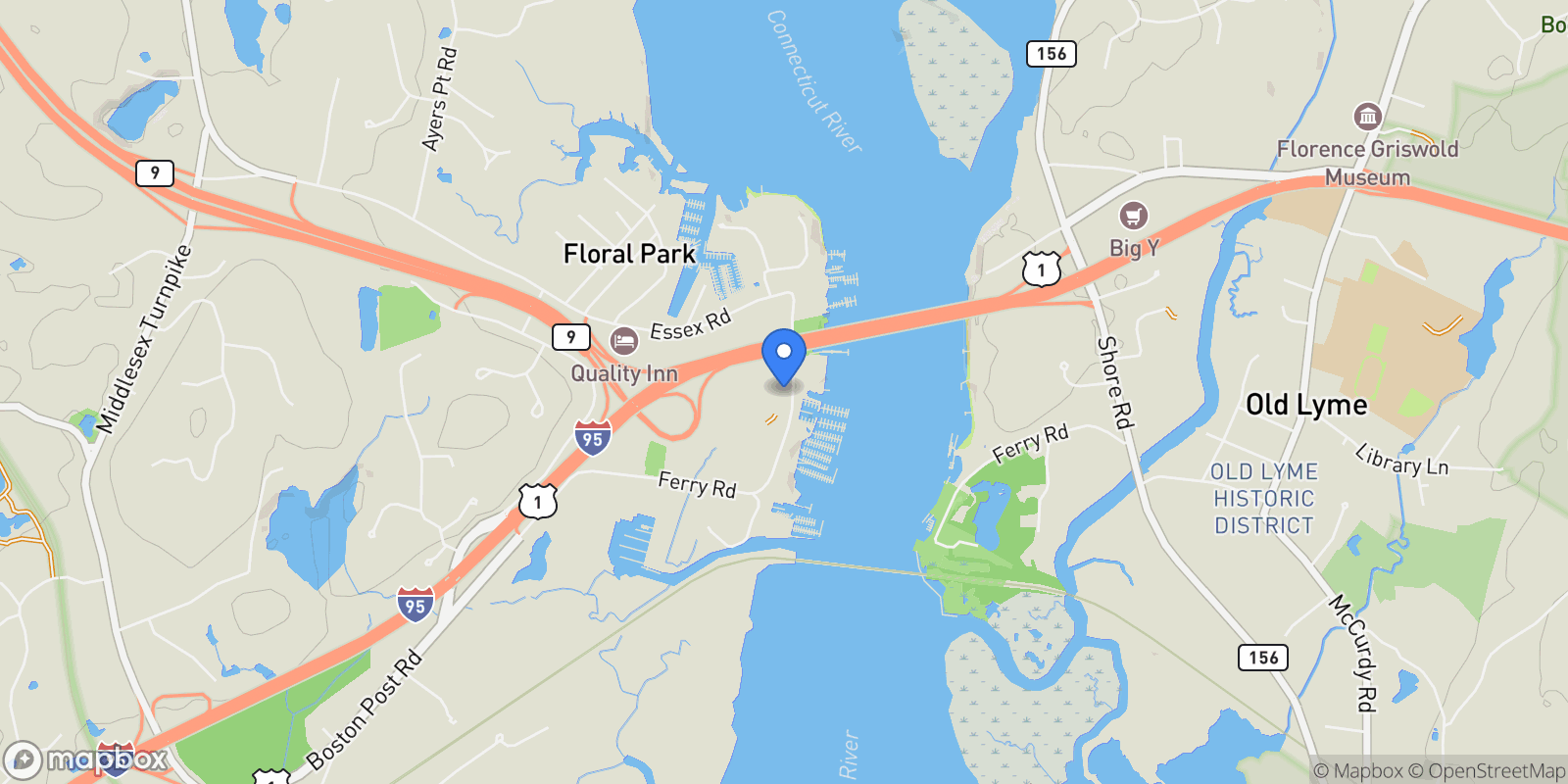 Map showing 175 Ferry Road 3, Old Saybrook, CT 06475, Old Saybrook, Connecticut, United States.