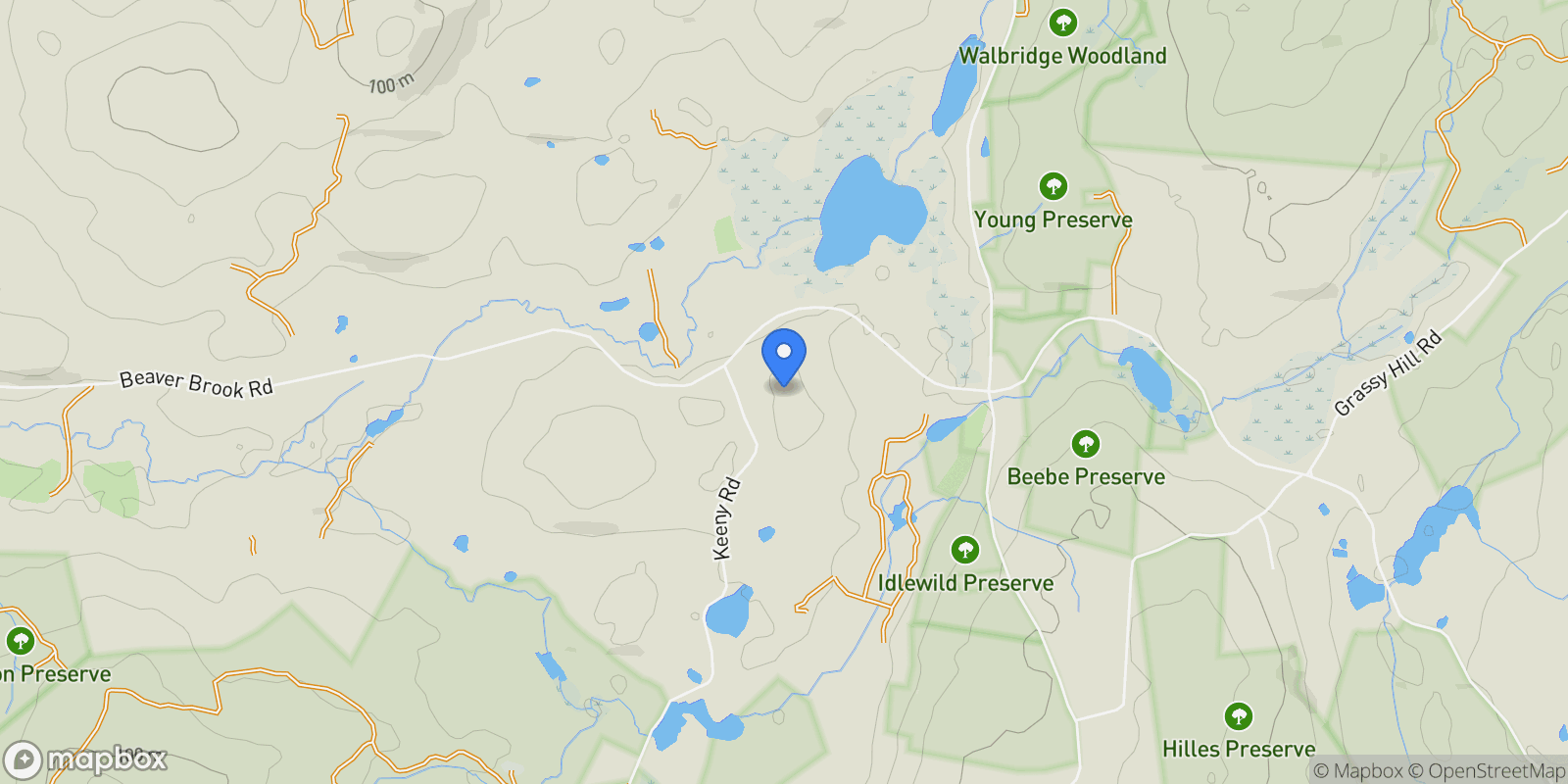 Map showing 213 Beaver Brook Road, Lyme, CT 06371, Lyme, Connecticut, United States.