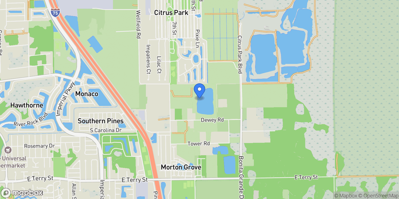 Map showing Bonita Springs, FL 34135, Bonita Springs, Florida, United States.