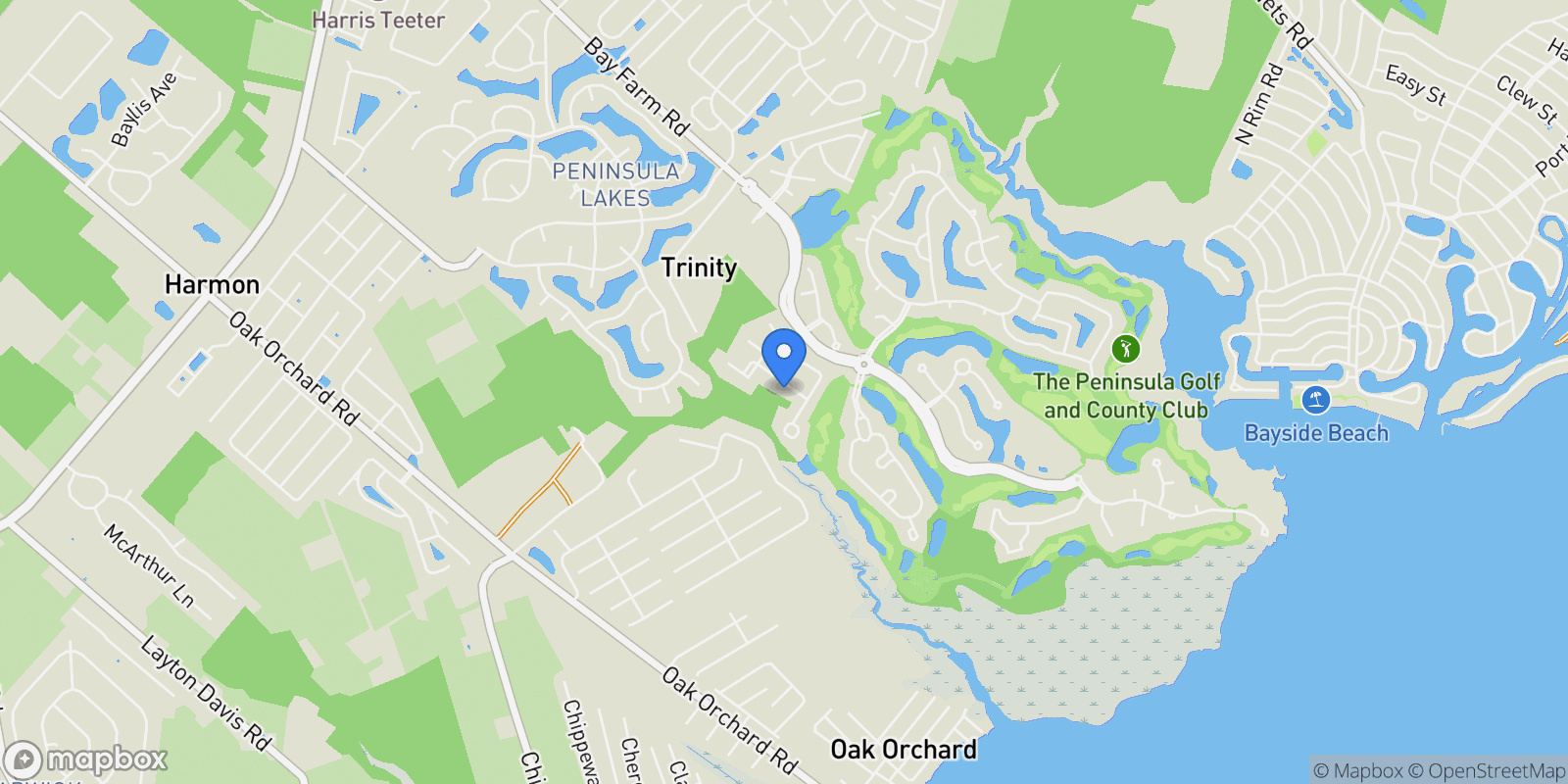 Map showing 33108 Ambling Way, Millsboro, DE 19966, Millsboro, Delaware, United States.