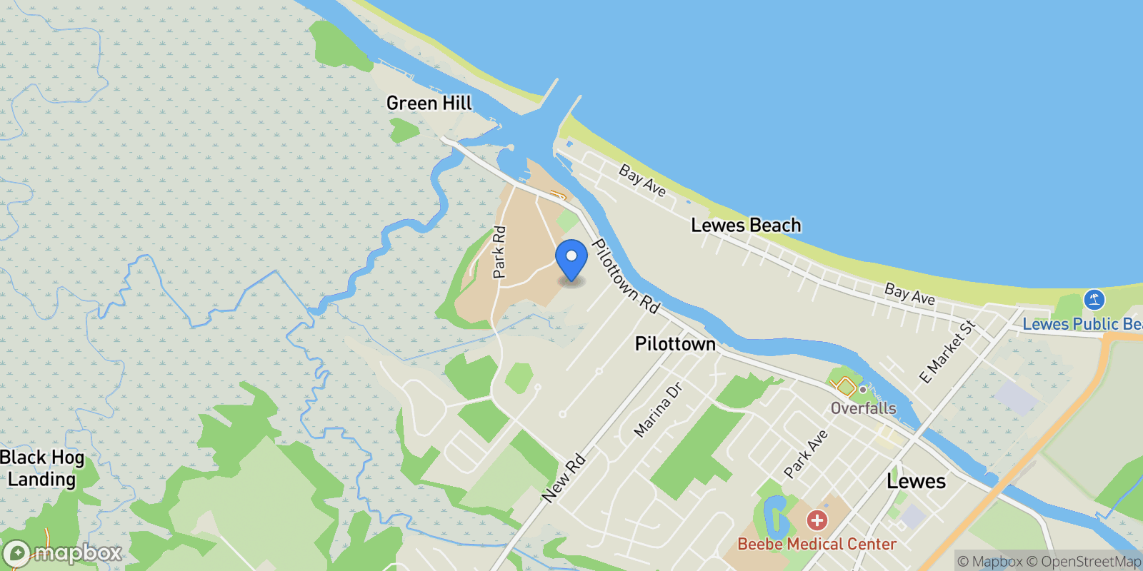 Map showing 159 Tylers Circle , 14, Lewes, DE 19958, Lewes, Delaware, United States.