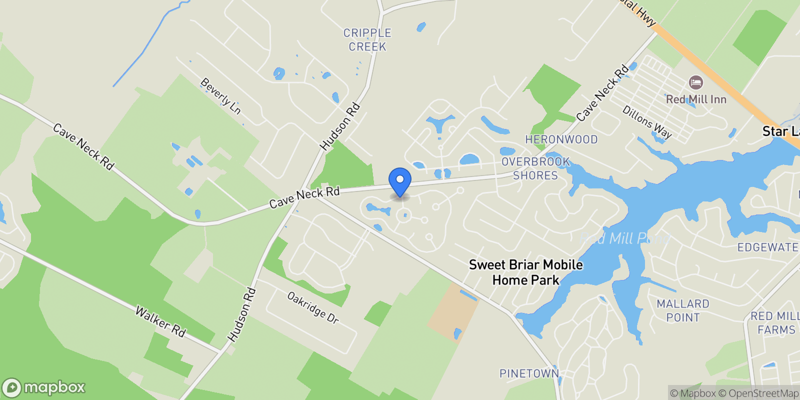 Map showing 29730 Vincent Village Drive, Milton, DE 19968, Milton, Delaware, United States.