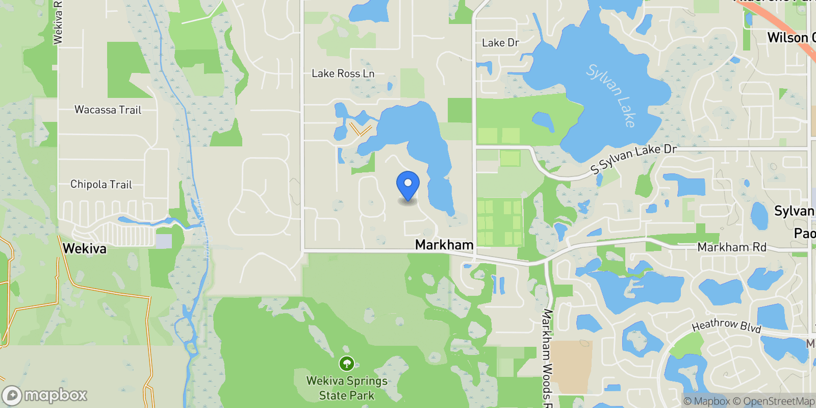 Map showing 7725 Flemingwood Court, Sanford, FL 32771, Sanford, Florida, United States.