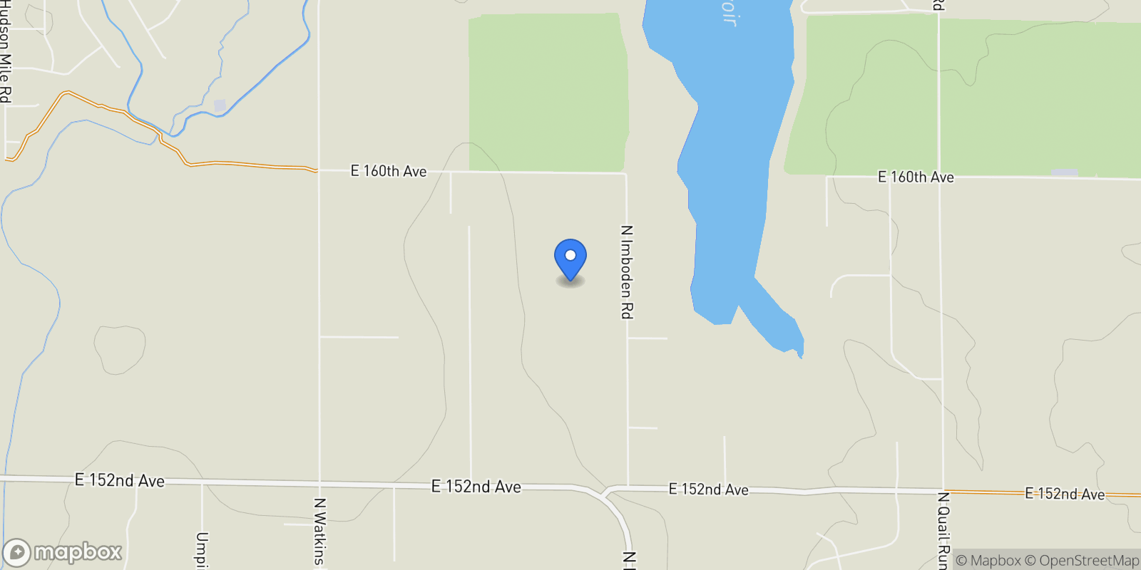 Map showing 0 Imboden Road , Brighton, CO 80603, Commerce City, Colorado, United States.