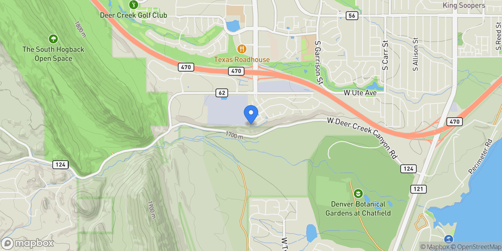 Map showing 10062 W Victoria Place Unit# 205, Littleton, CO 80127, Littleton, Colorado, United States.