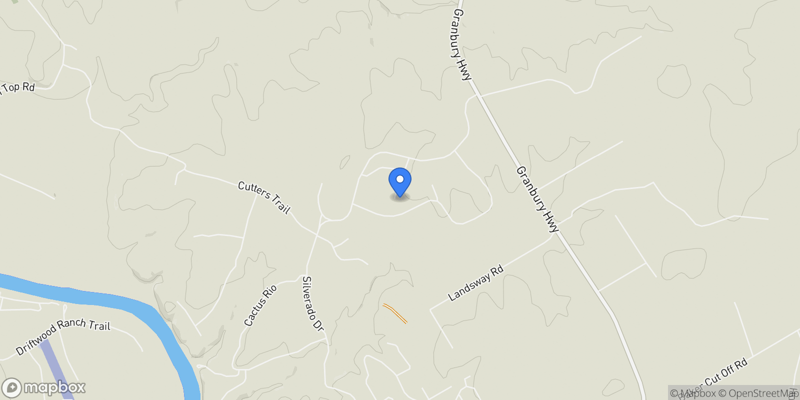 Map showing 127 Trace Drive, Weatherford, TX 76087, Weatherford, Texas, United States.