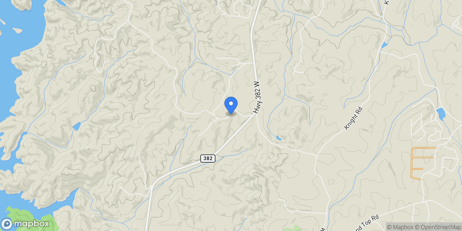 Map showing Ellijay, Georgia, United States.