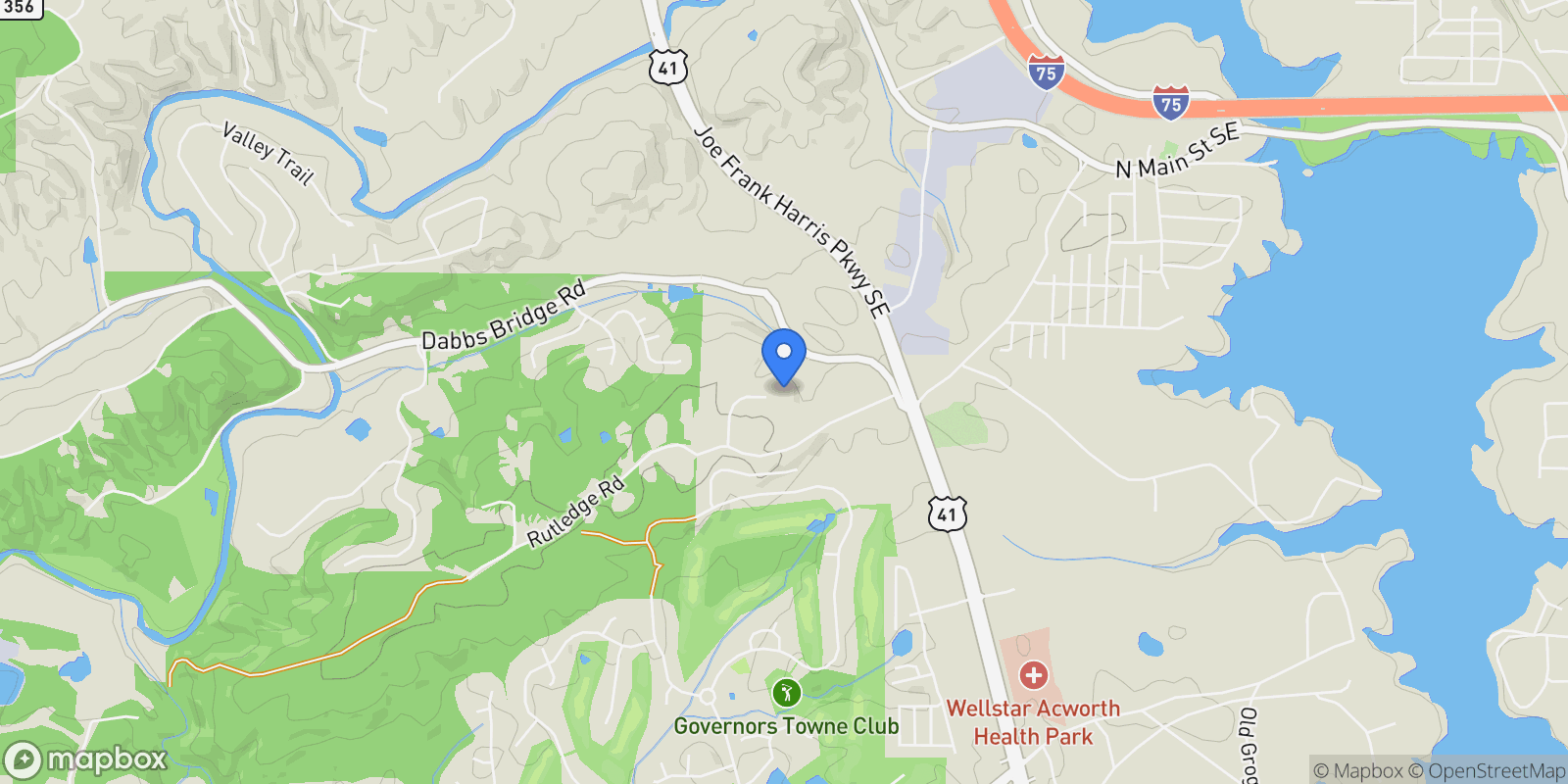 Map showing 5098 Gwendolyn Court NW, Acworth, GA 30101, Acworth, Georgia, United States.