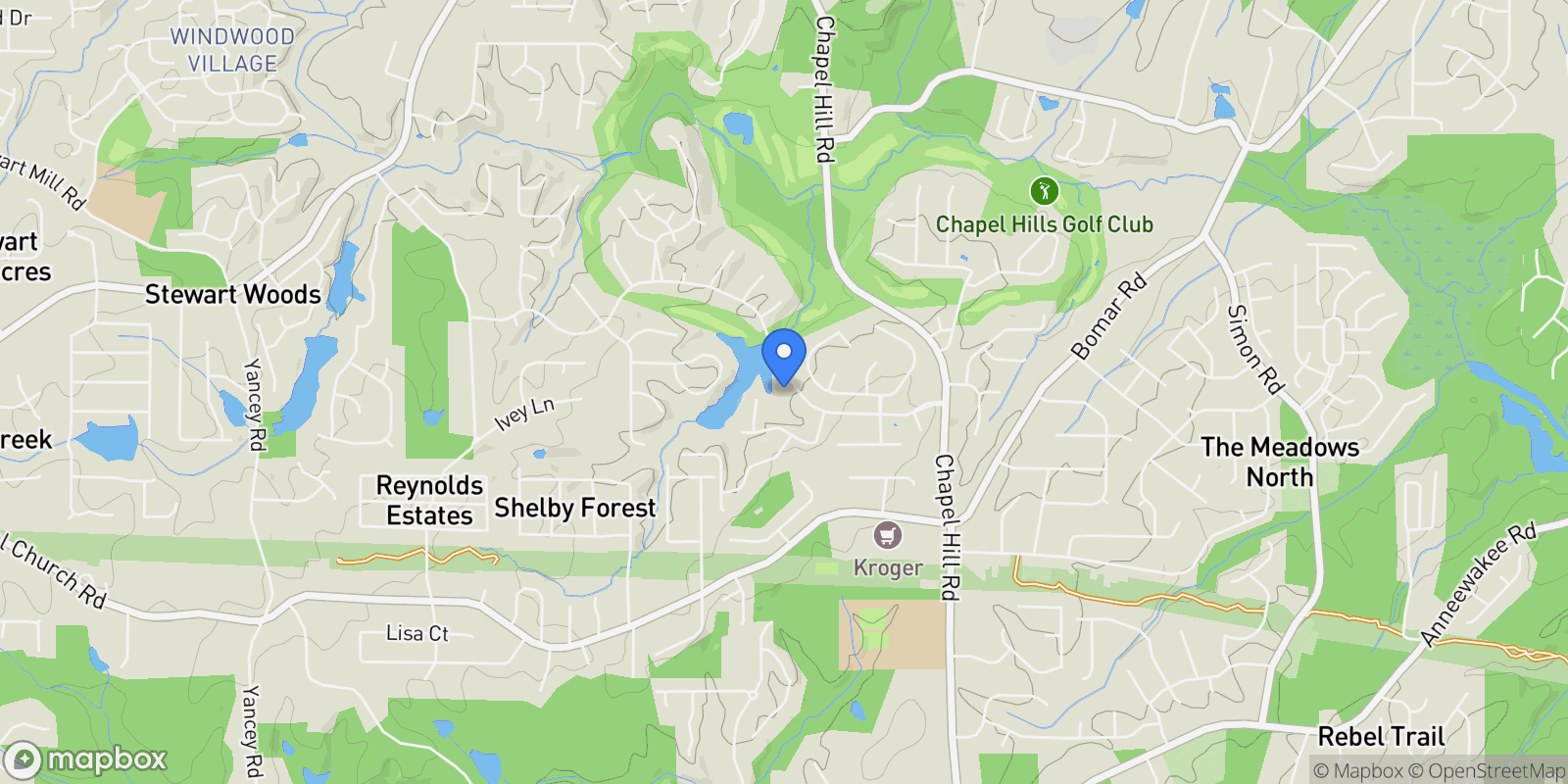 Map showing 5053 Chapel Crossing, Douglasville, GA 30135, Douglasville, Georgia, United States.