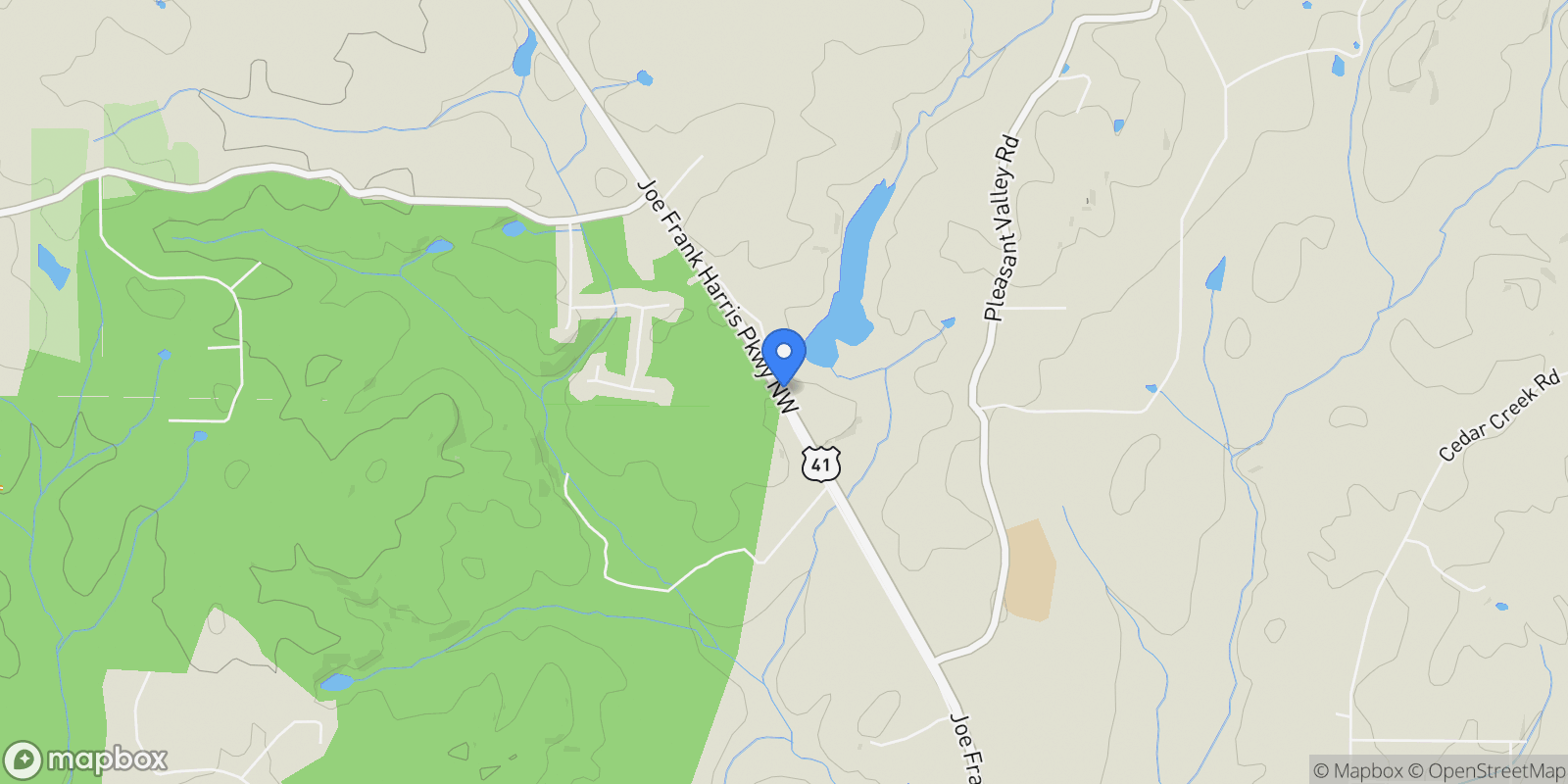 Map showing 0 Highway 41 NW, Adairsville, GA 30103, Adairsville, Georgia, United States.