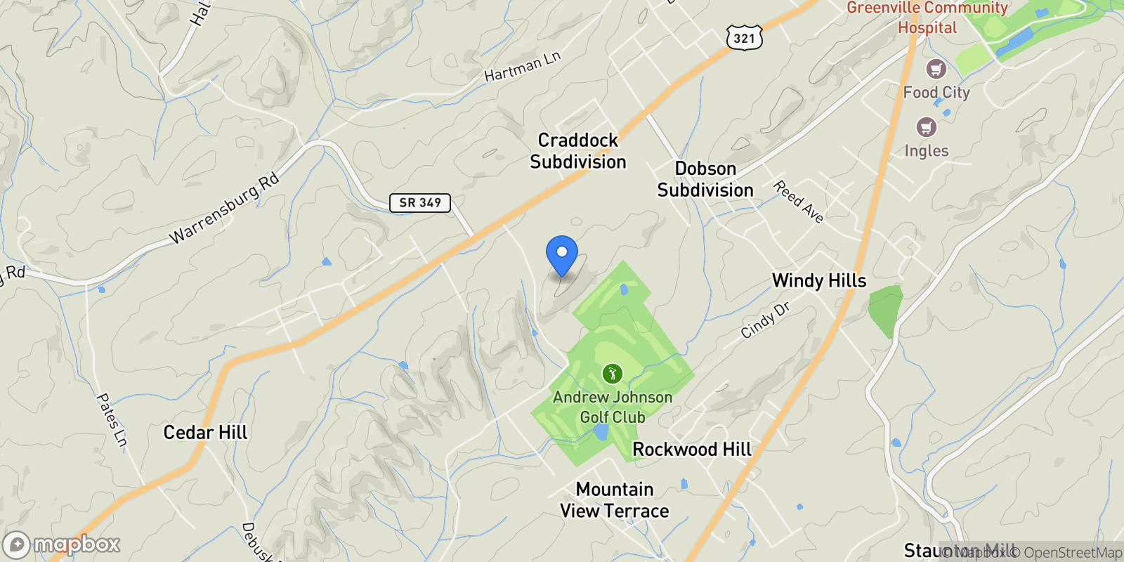 Map showing 820 Nob Ridge Drive, Marietta, GA 30064, Marietta, Georgia, United States.