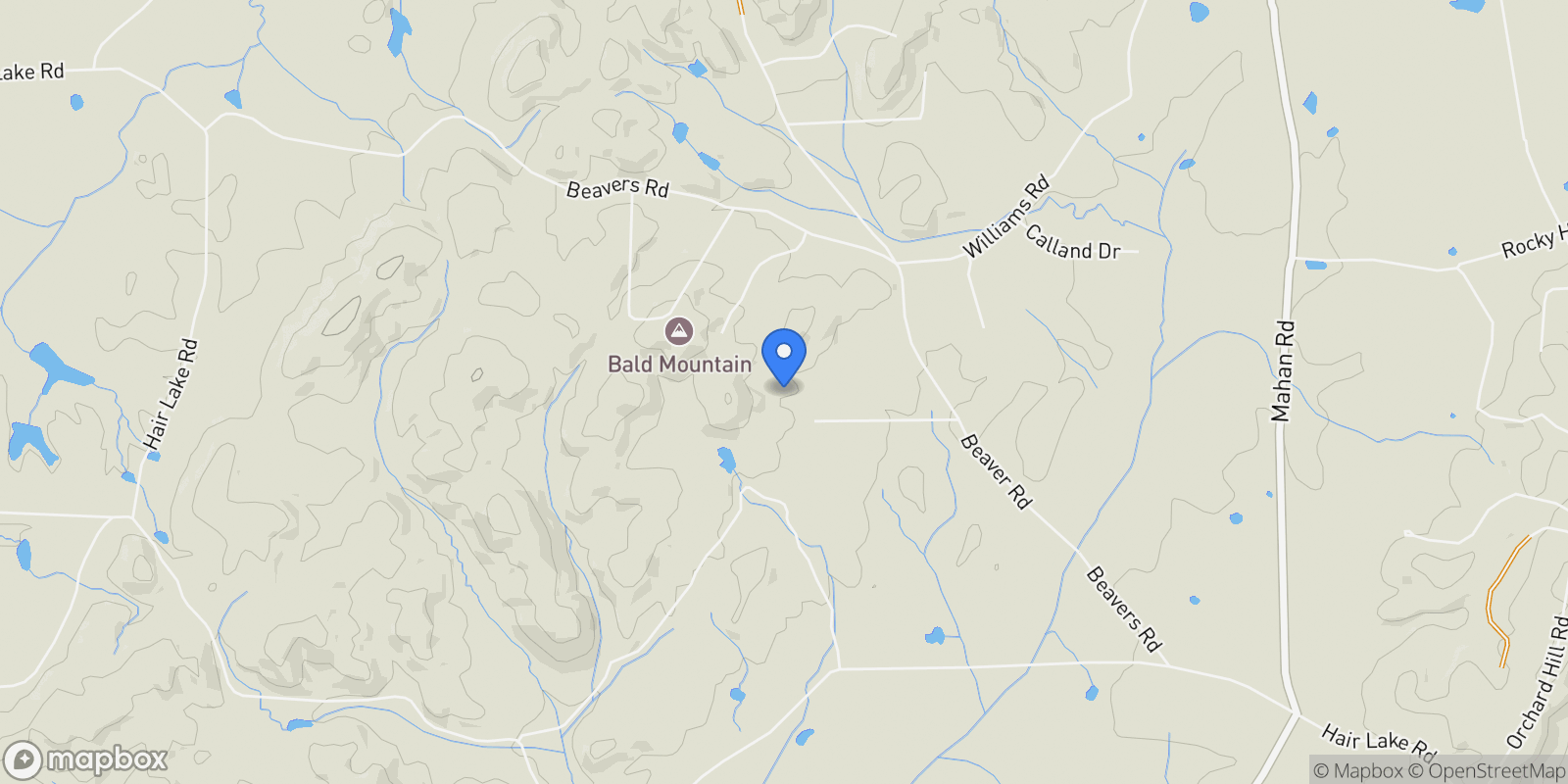 Map showing 400 RACE HORSE Drive, Summerville, GA 30747, Summerville, Georgia, United States.