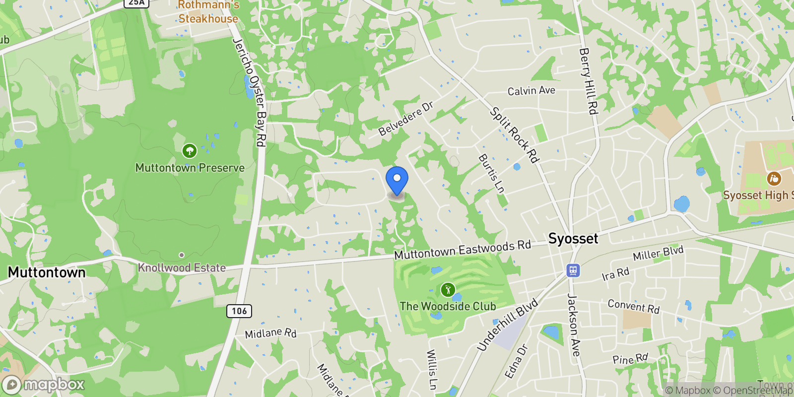 Map showing 300 Circle Road , Muttontown, NY 11791, Muttontown, New York, United States.