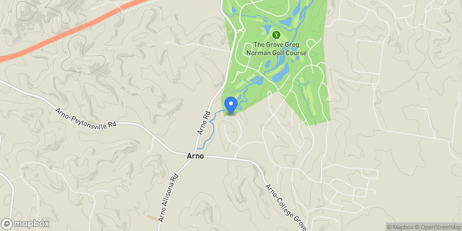 Map showing 9052 Passiflora Ct , College Grove, TN 37046, College Grove, Tennessee, United States.