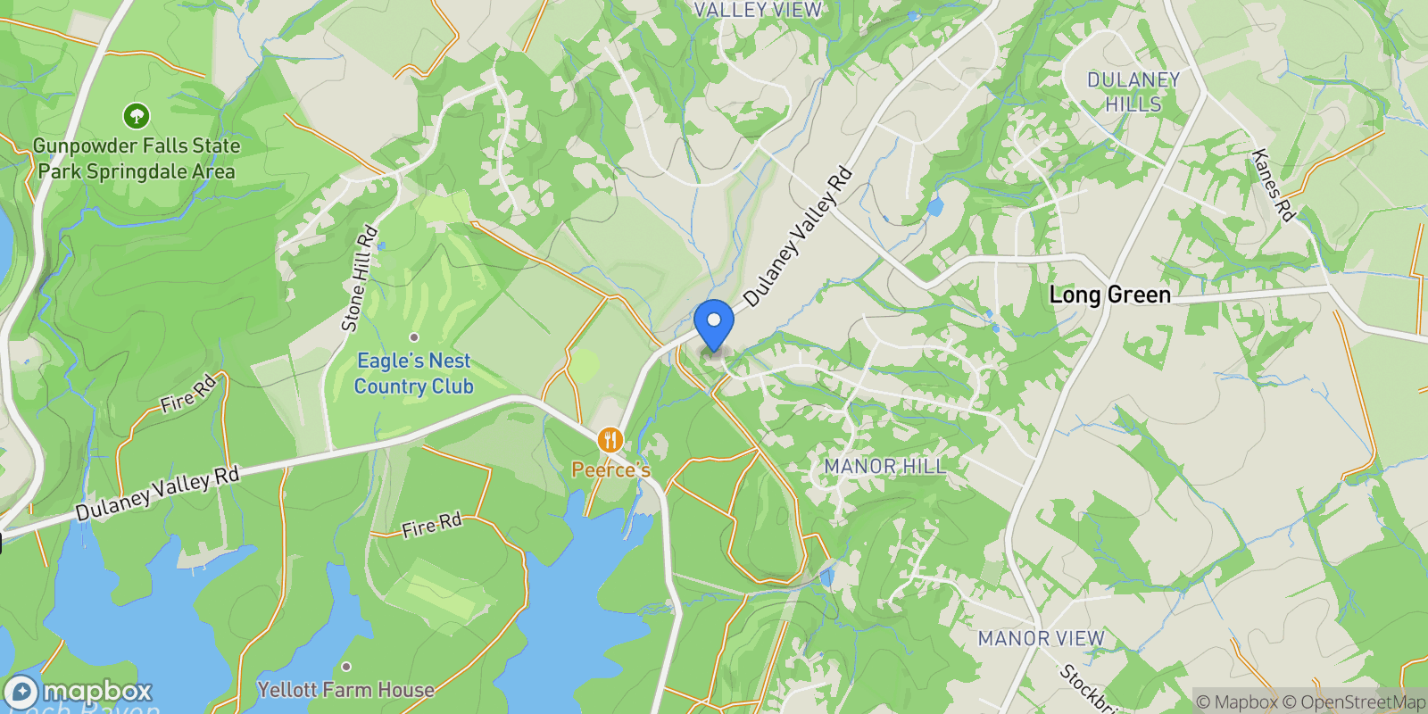 Map showing 3 Windemere Parkway, Phoenix, MD 21131, Lutherville-Timonium, Maryland, United States.
