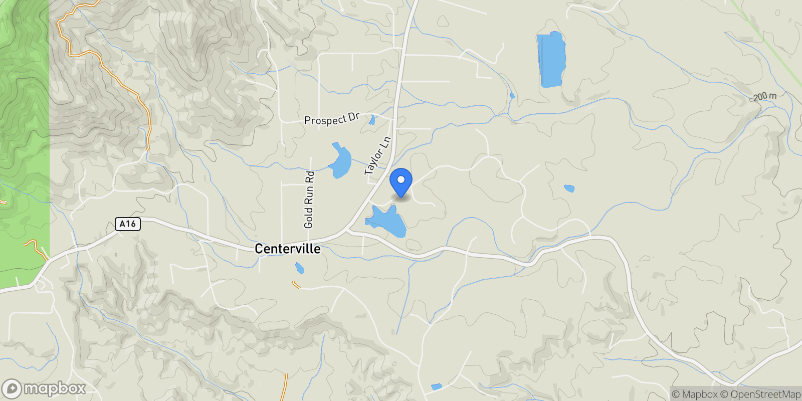 Map showing 15745 Montgomery Ranch Road , Redding, CA 96001, Redding, California, United States.