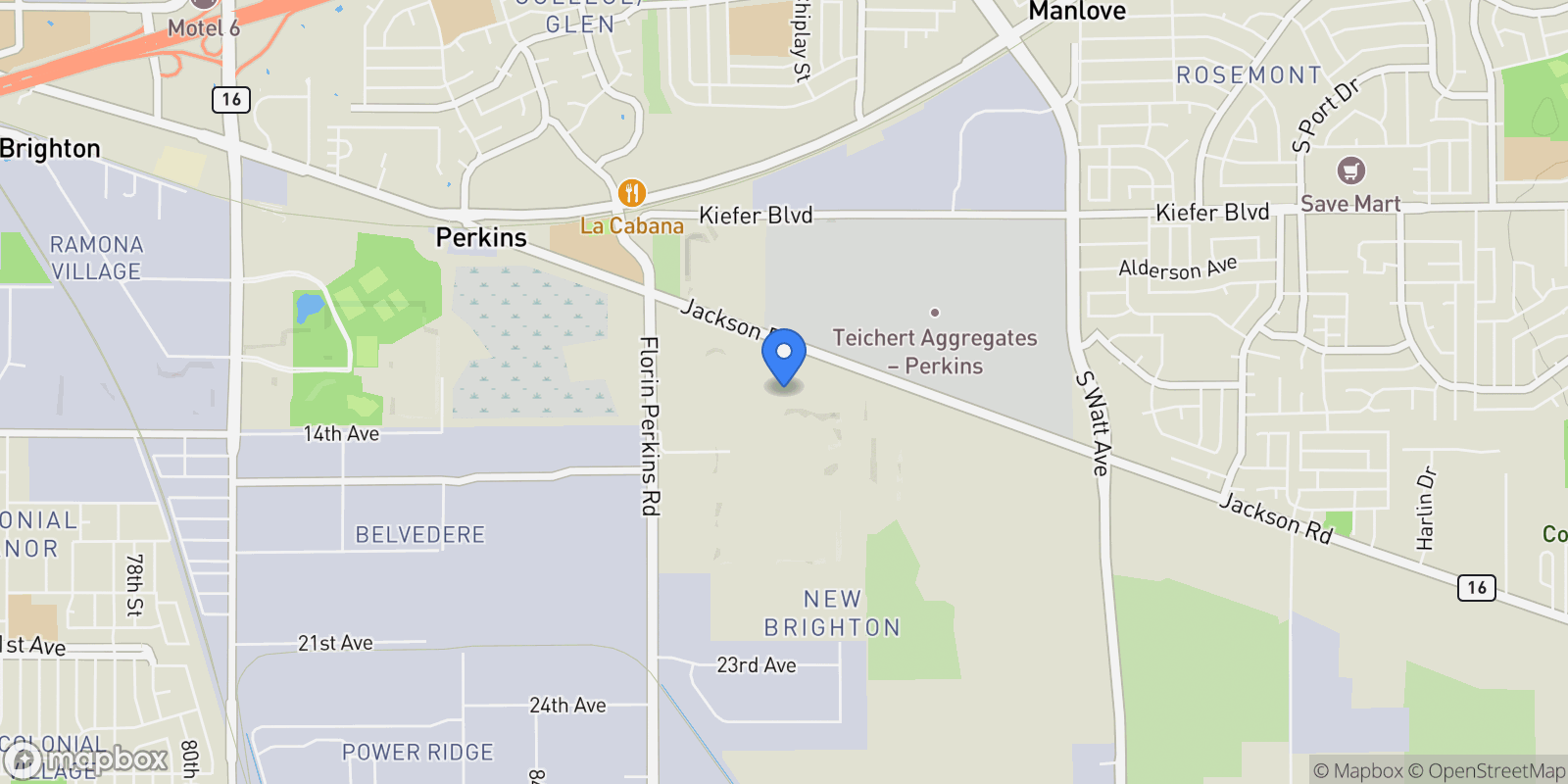 Map showing 1 Virginia, Redding, CA 96003, Sacramento, California, United States.