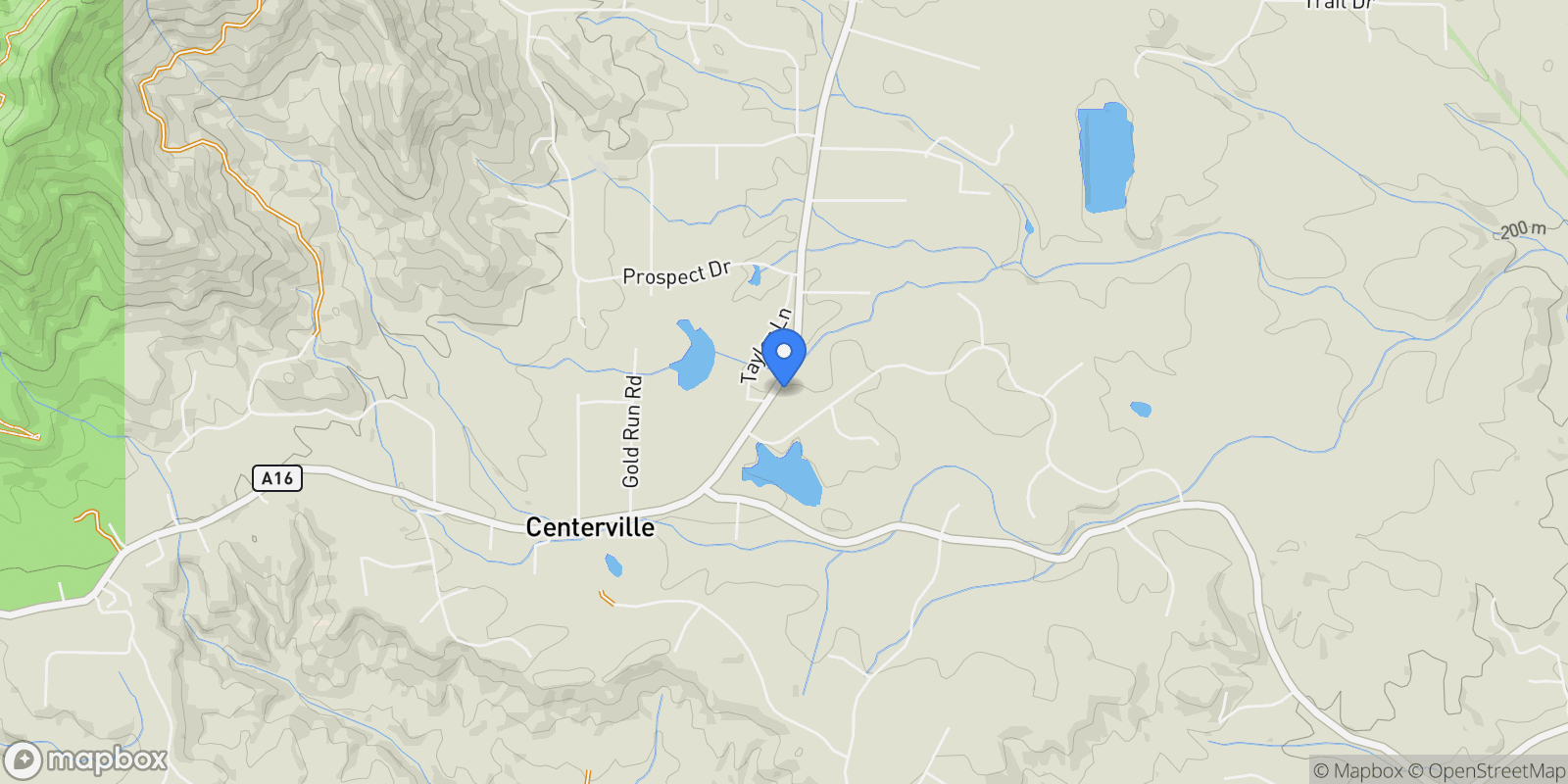 Map showing 8221 Placer Road , Redding, CA 96001, Redding, California, United States.