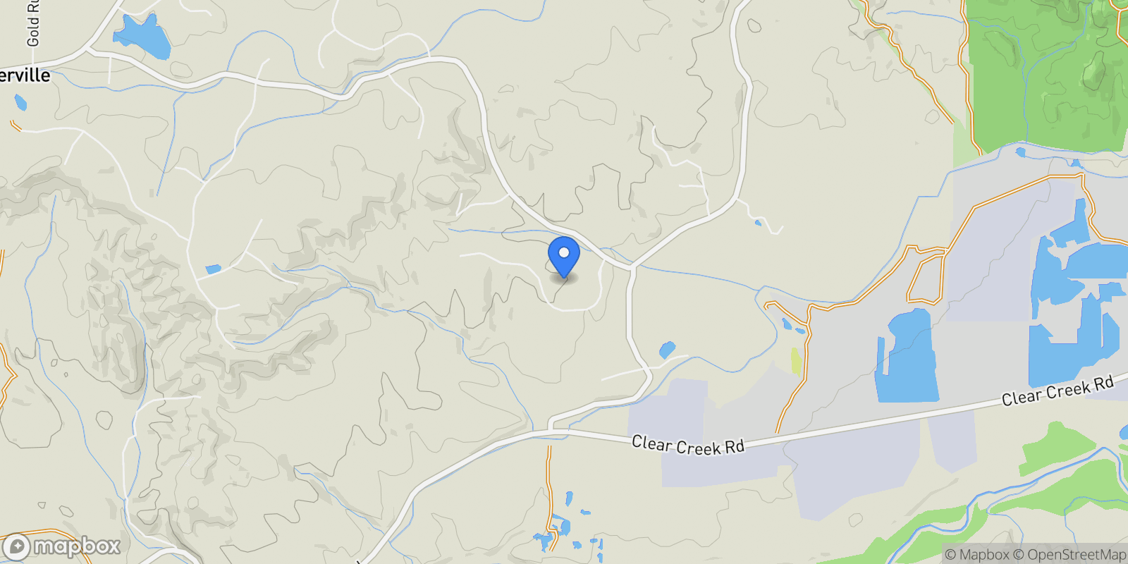 Map showing 16300 Canto De Las Lupine Drive , Redding, CA 96001, Redding, California, United States.
