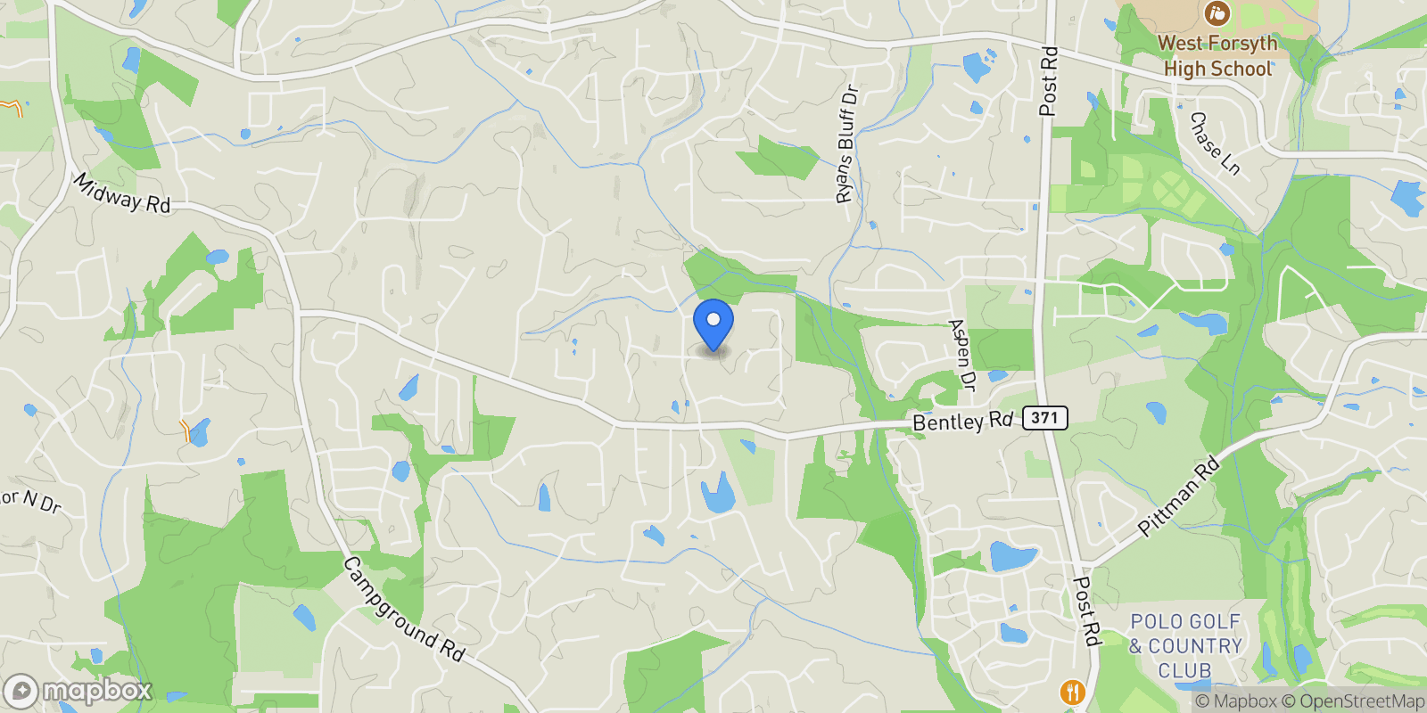 Map showing 6150 Ivey Springs Chase, Cumming, GA 30040, Cumming, Georgia, United States.